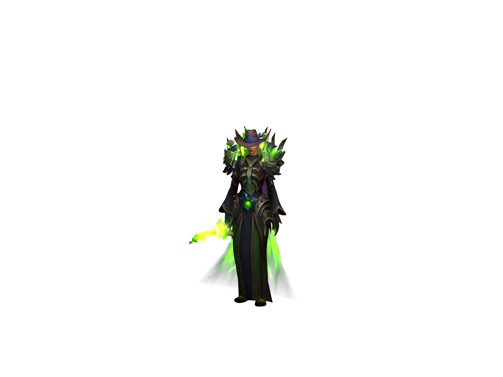 Péw 3D character render