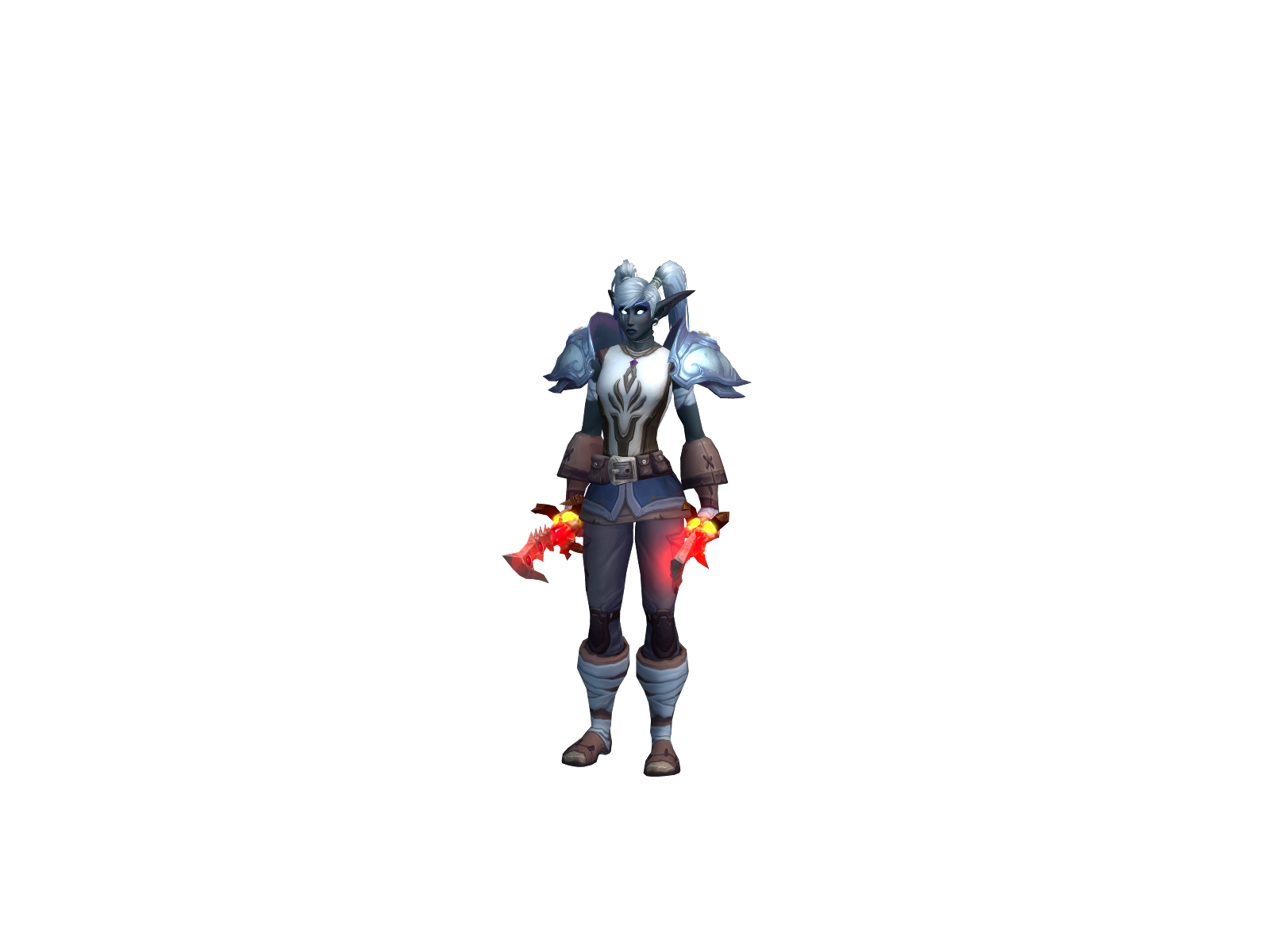 Ashajá 3D character render