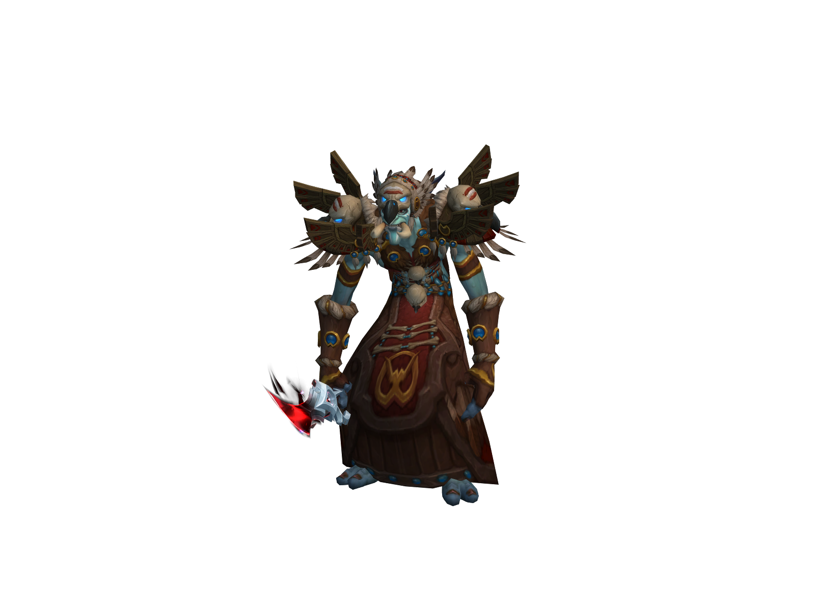 Weißerhelgè 3D character render