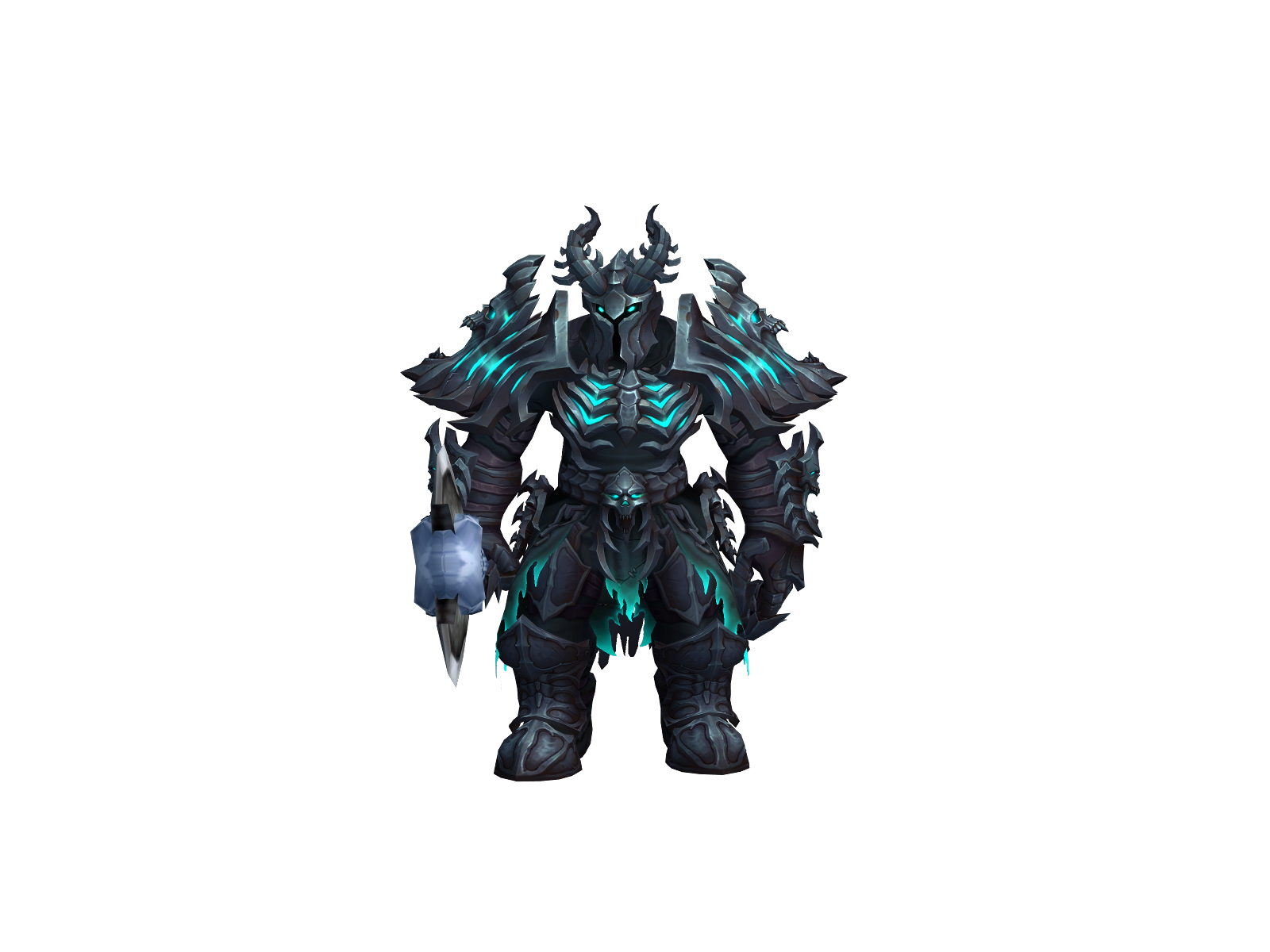 Frostwulf 3D character render