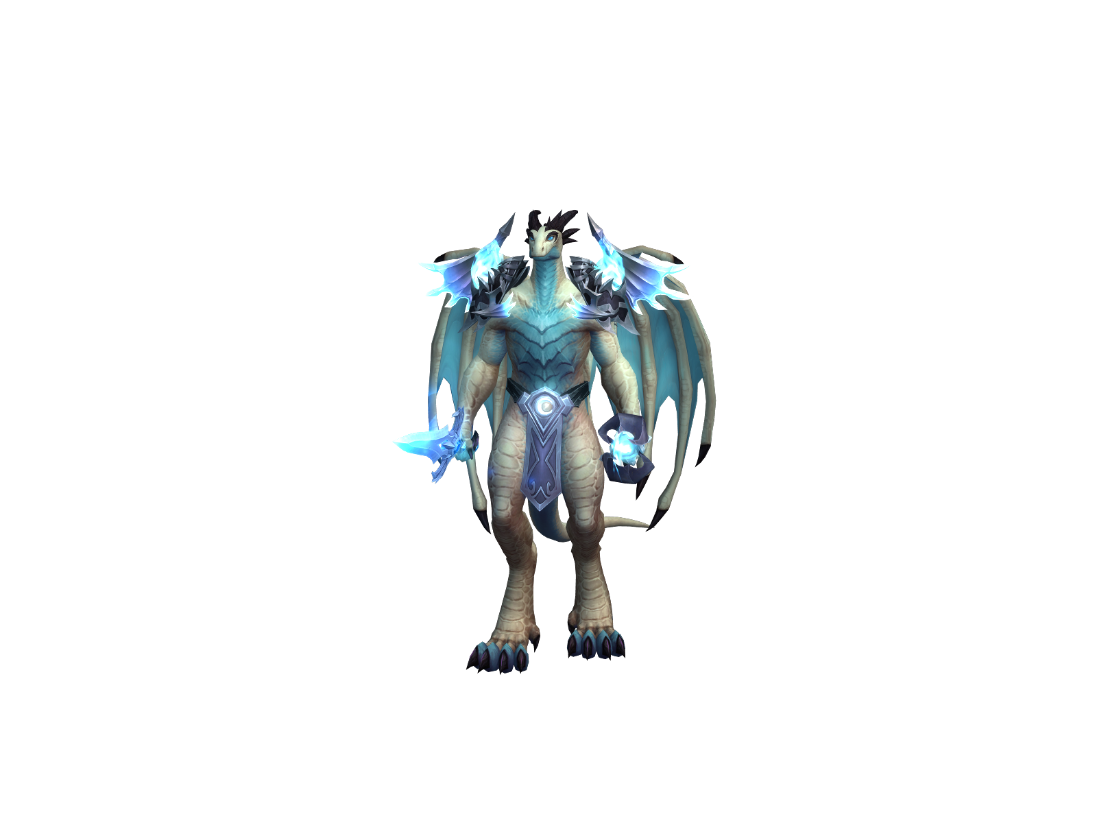 Wolkirial 3D character render
