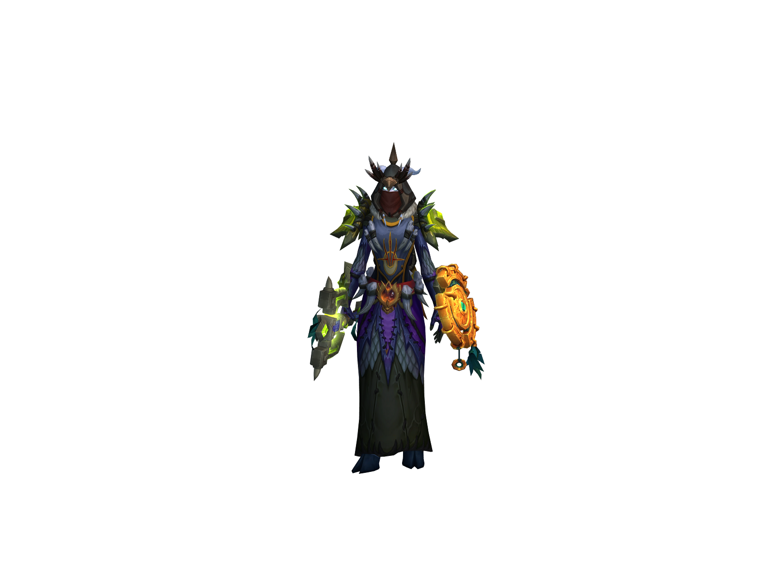 Koholona 3D character render