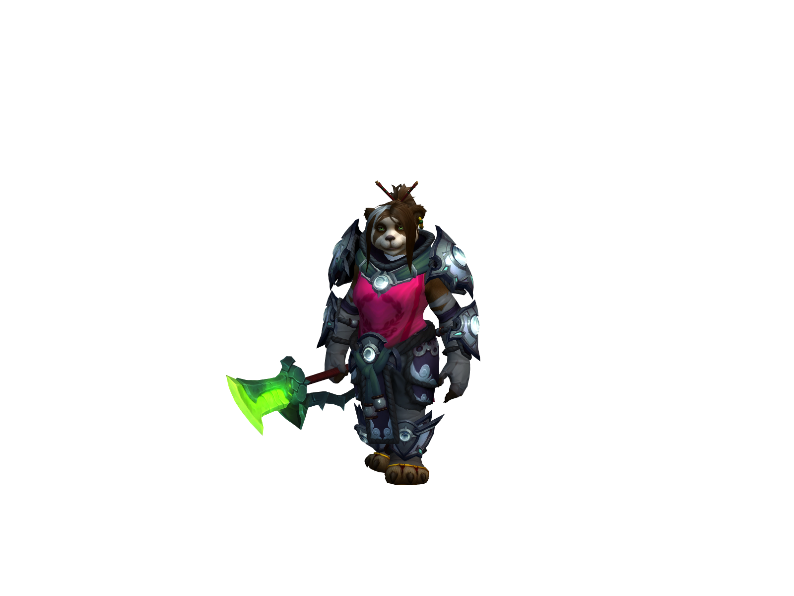 Chaandra 3D character render
