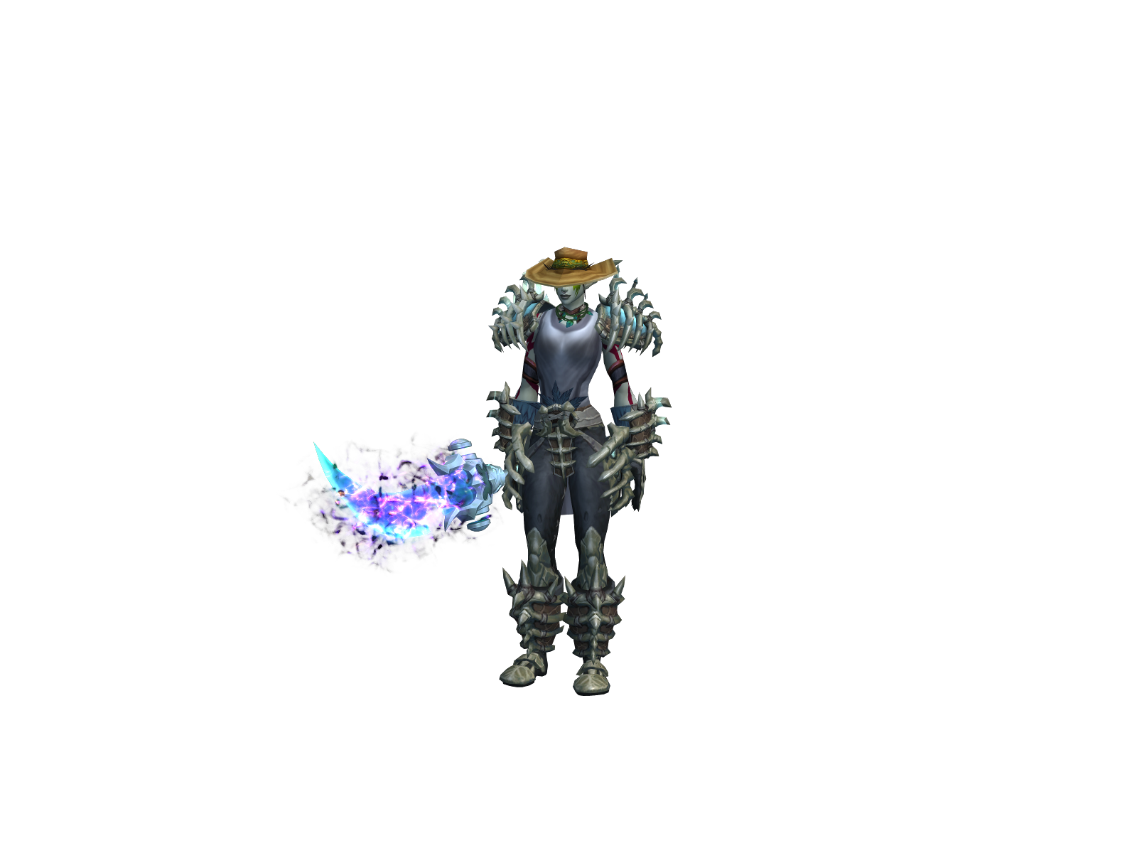 Clâw 3D character render