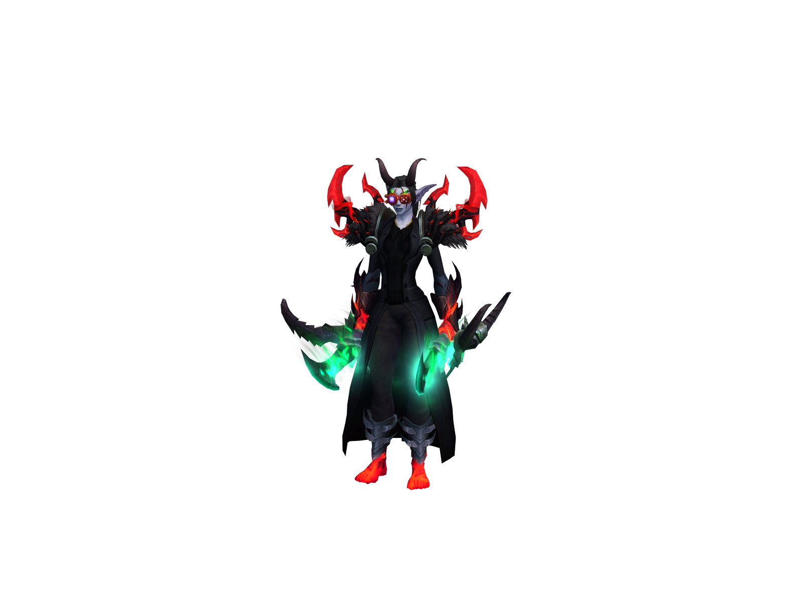 Nyrae 3D character render