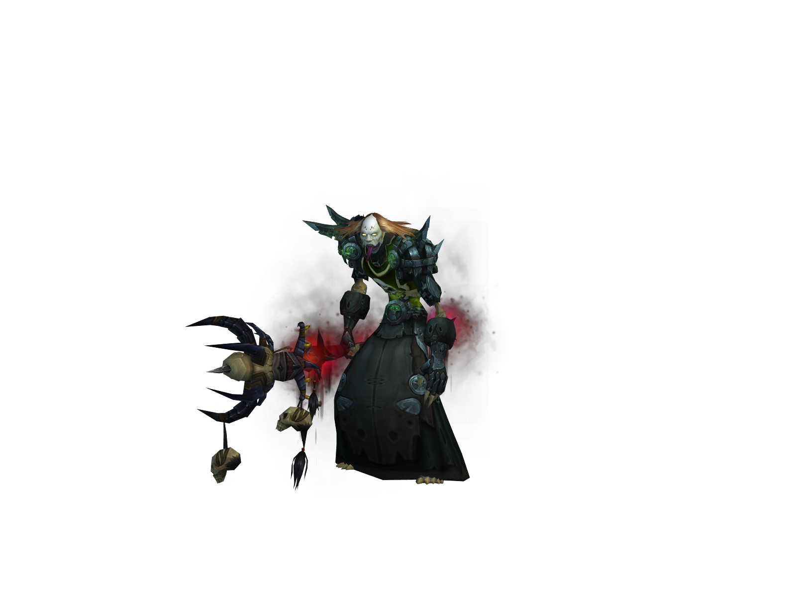 Mâlack 3D character render