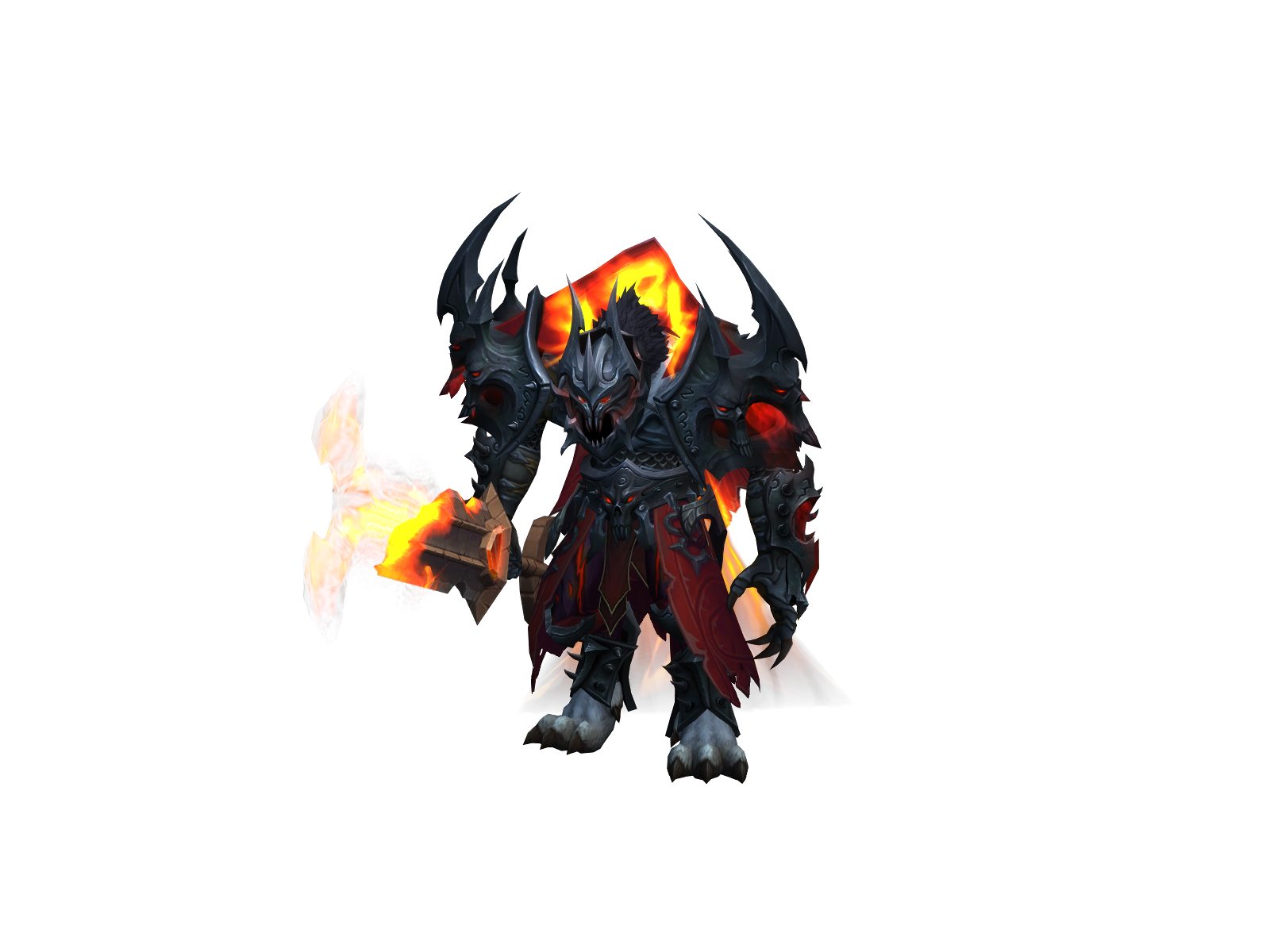 Sanguinee 3D character render