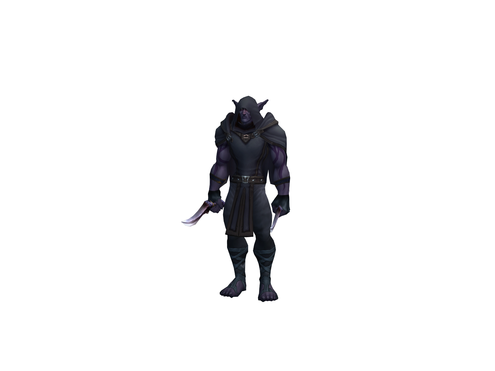 Silass 3D character render