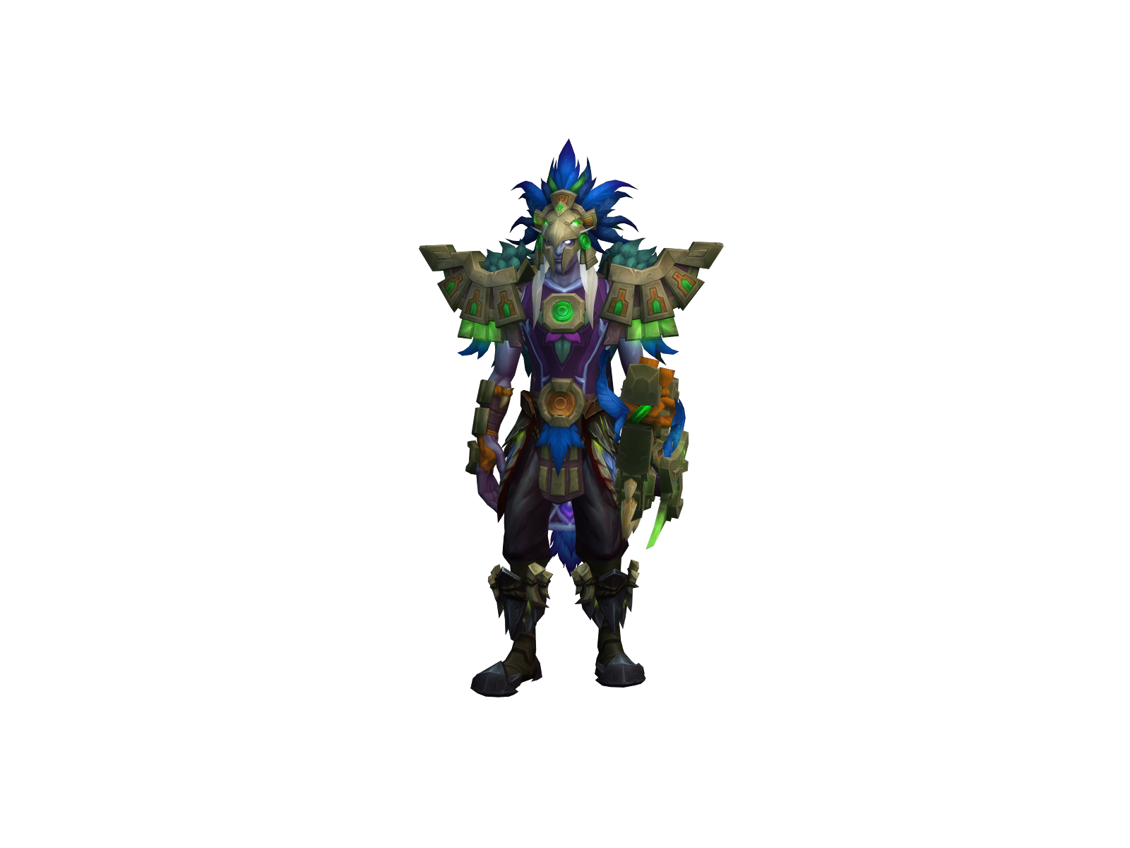 Sacrefletrie 3D character render