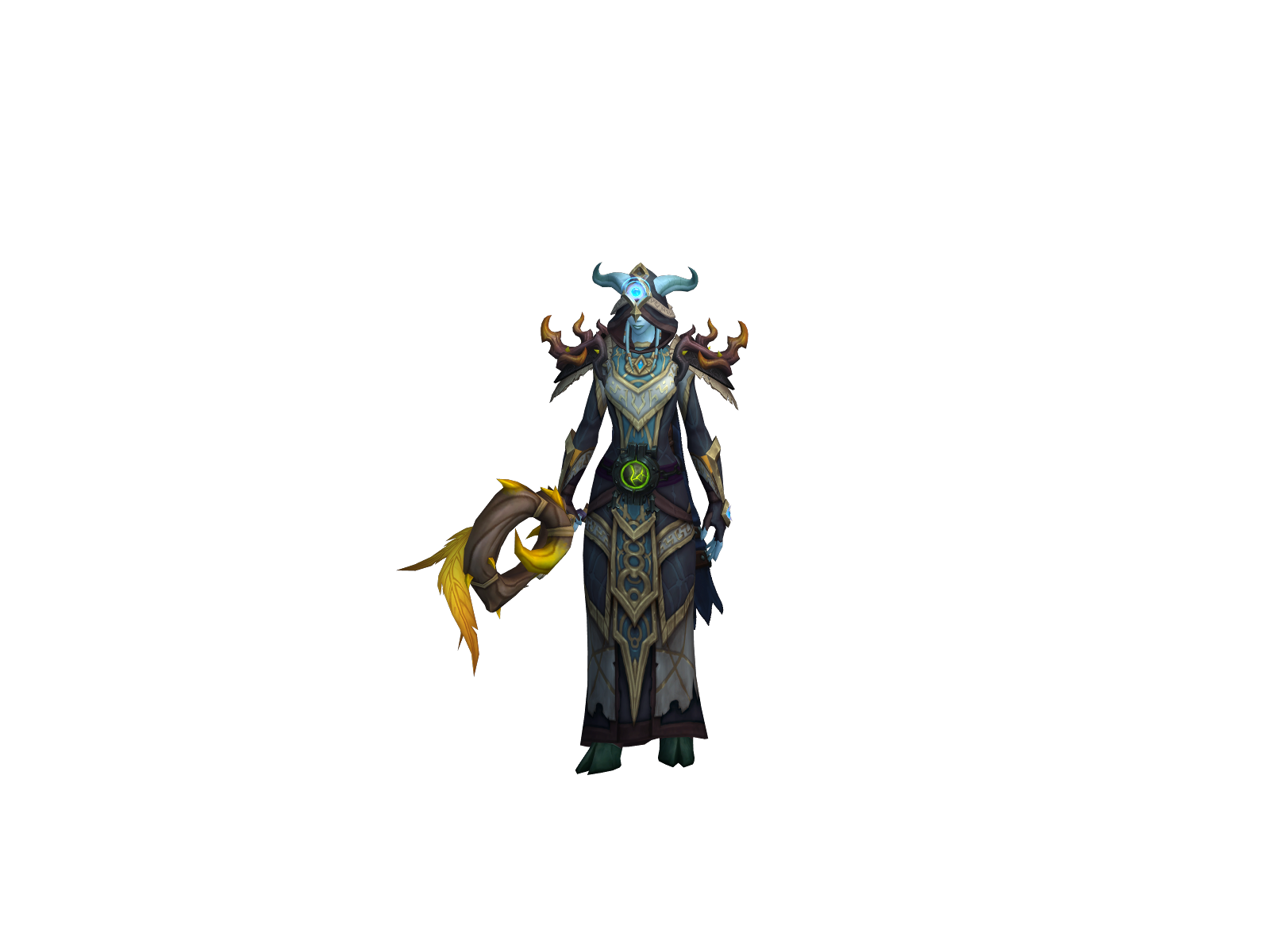 Dedlit 3D character render