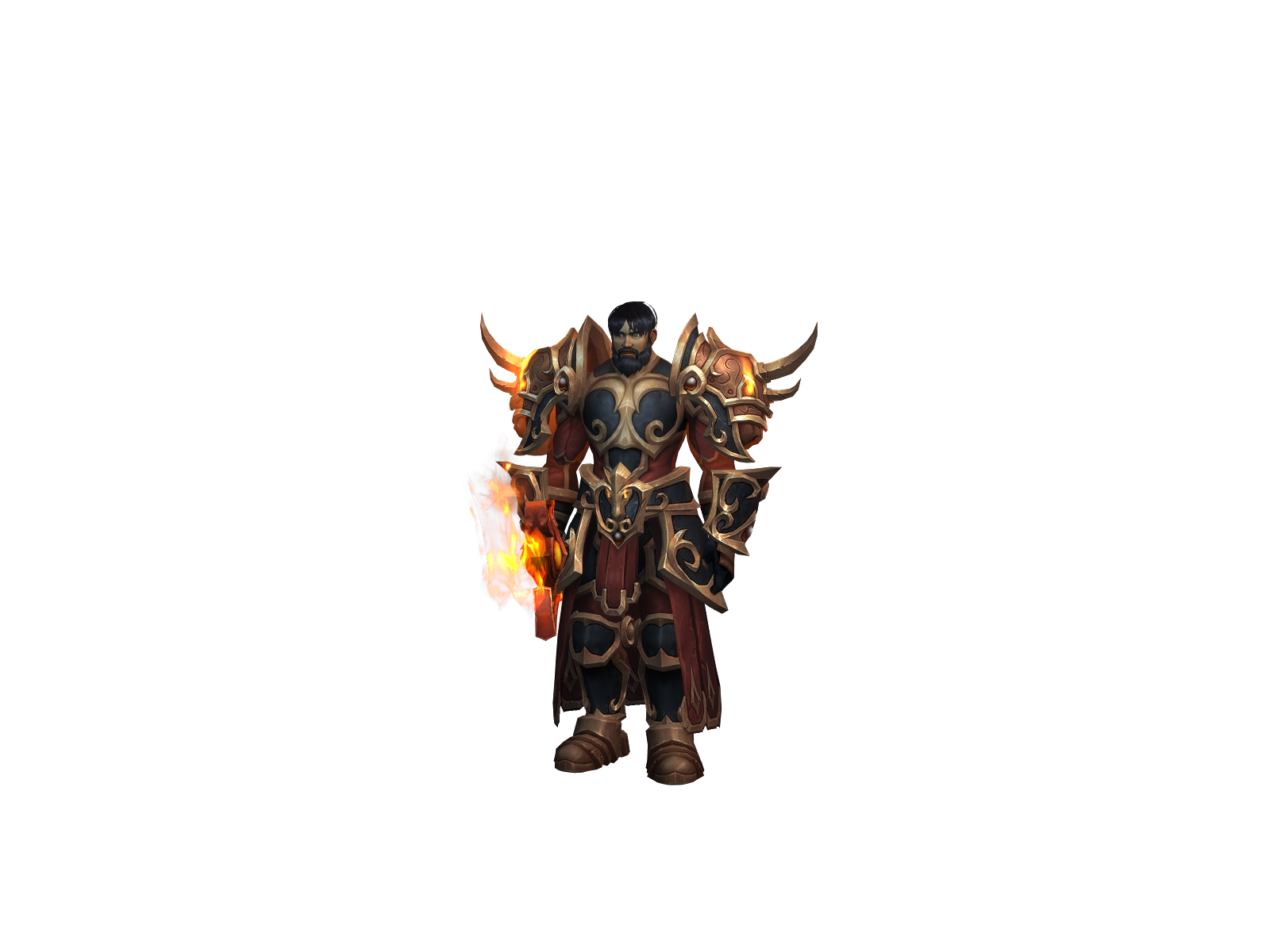 Béliliase 3D character render