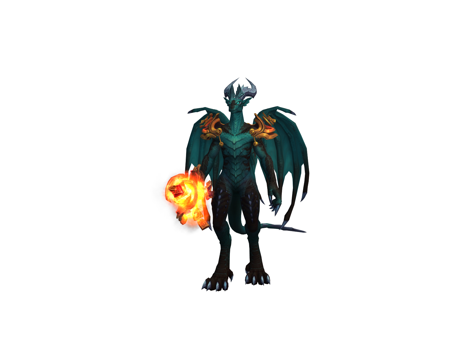 Gaiuukil 3D character render