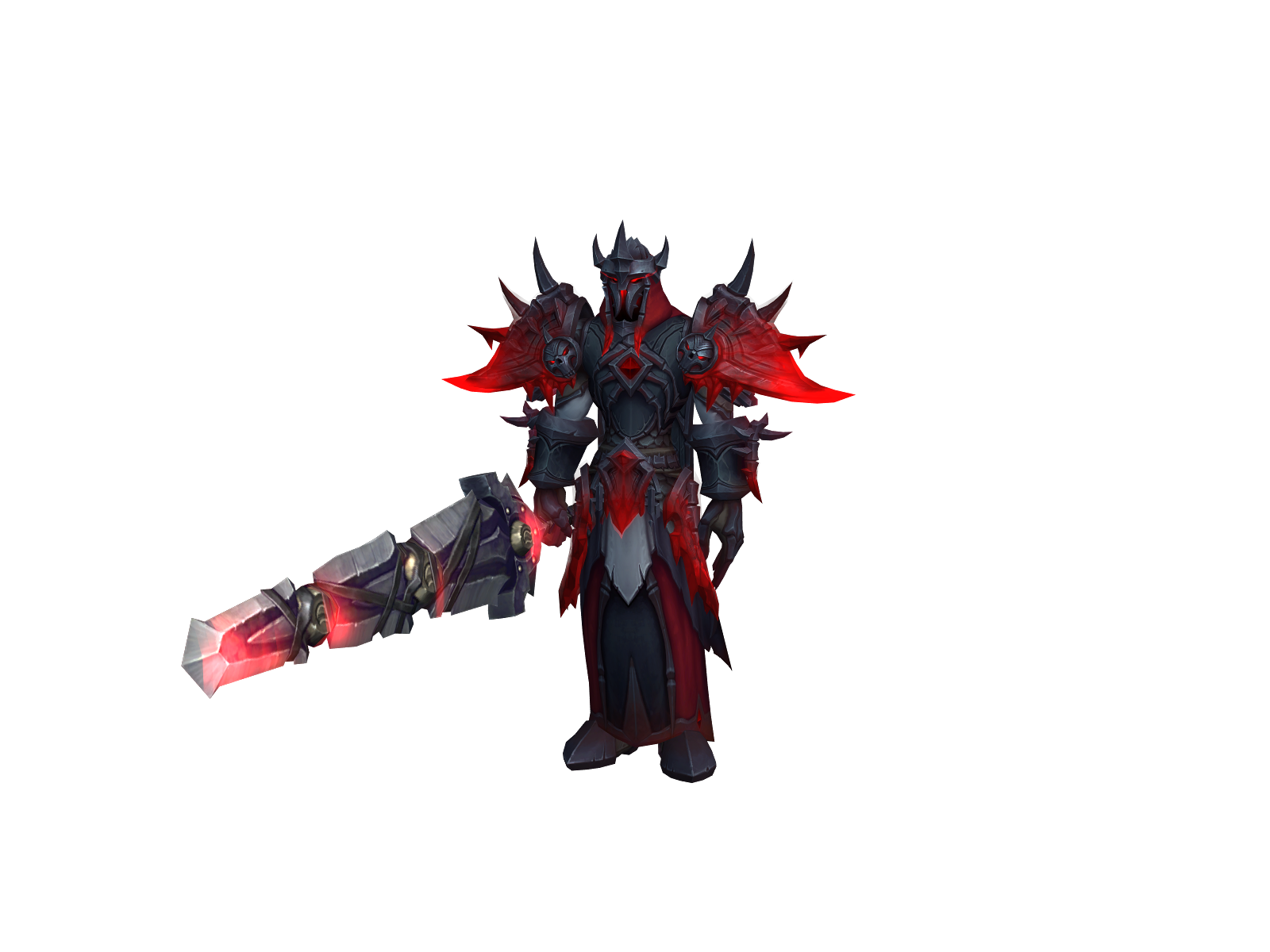 Zamorak 3D character render