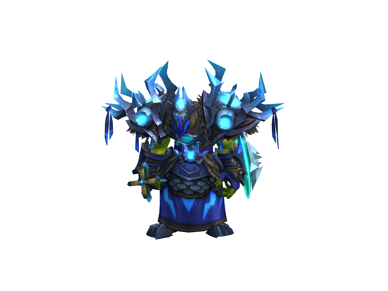 Ditriø 3D character render