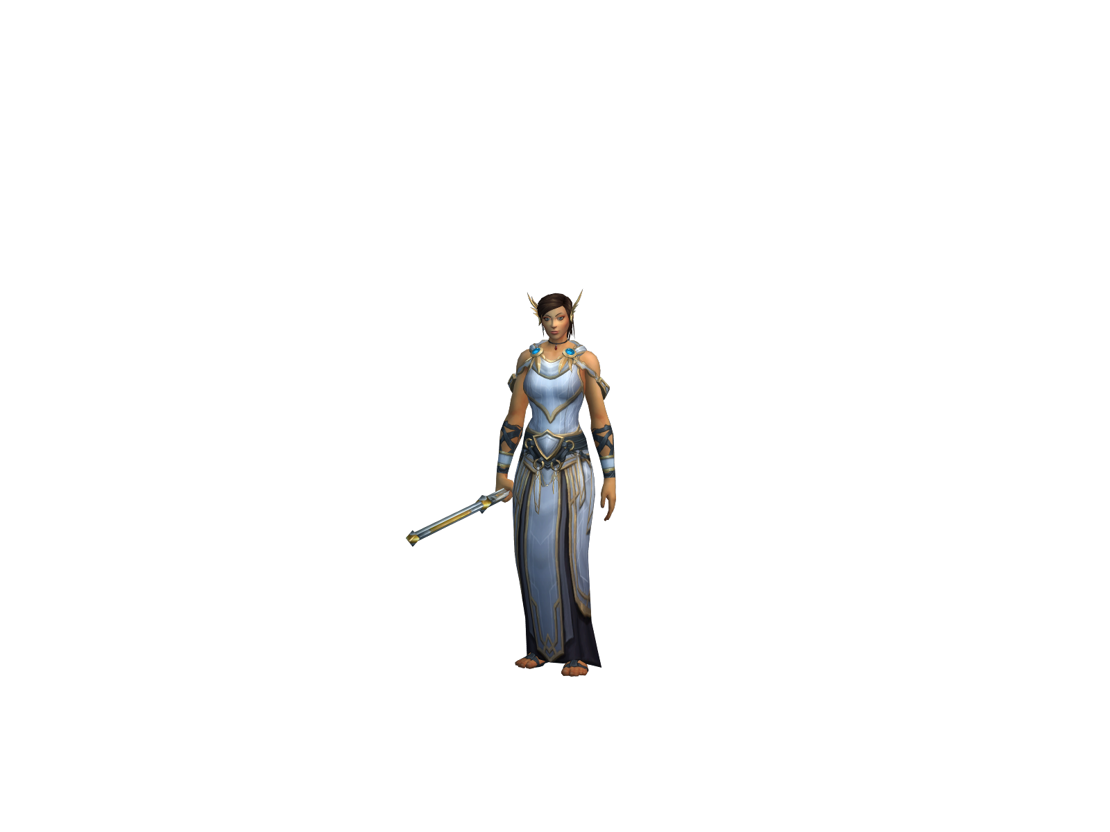 Kahell 3D character render