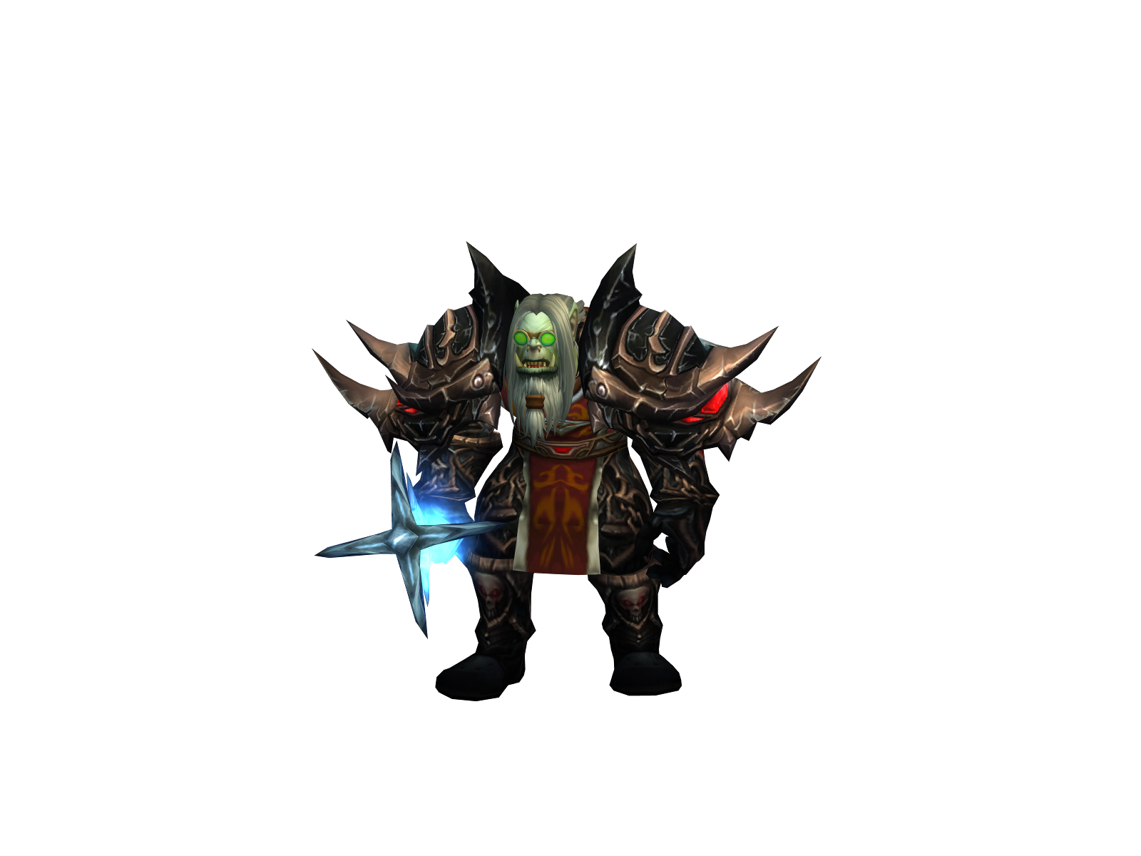 Aggrom 3D character render
