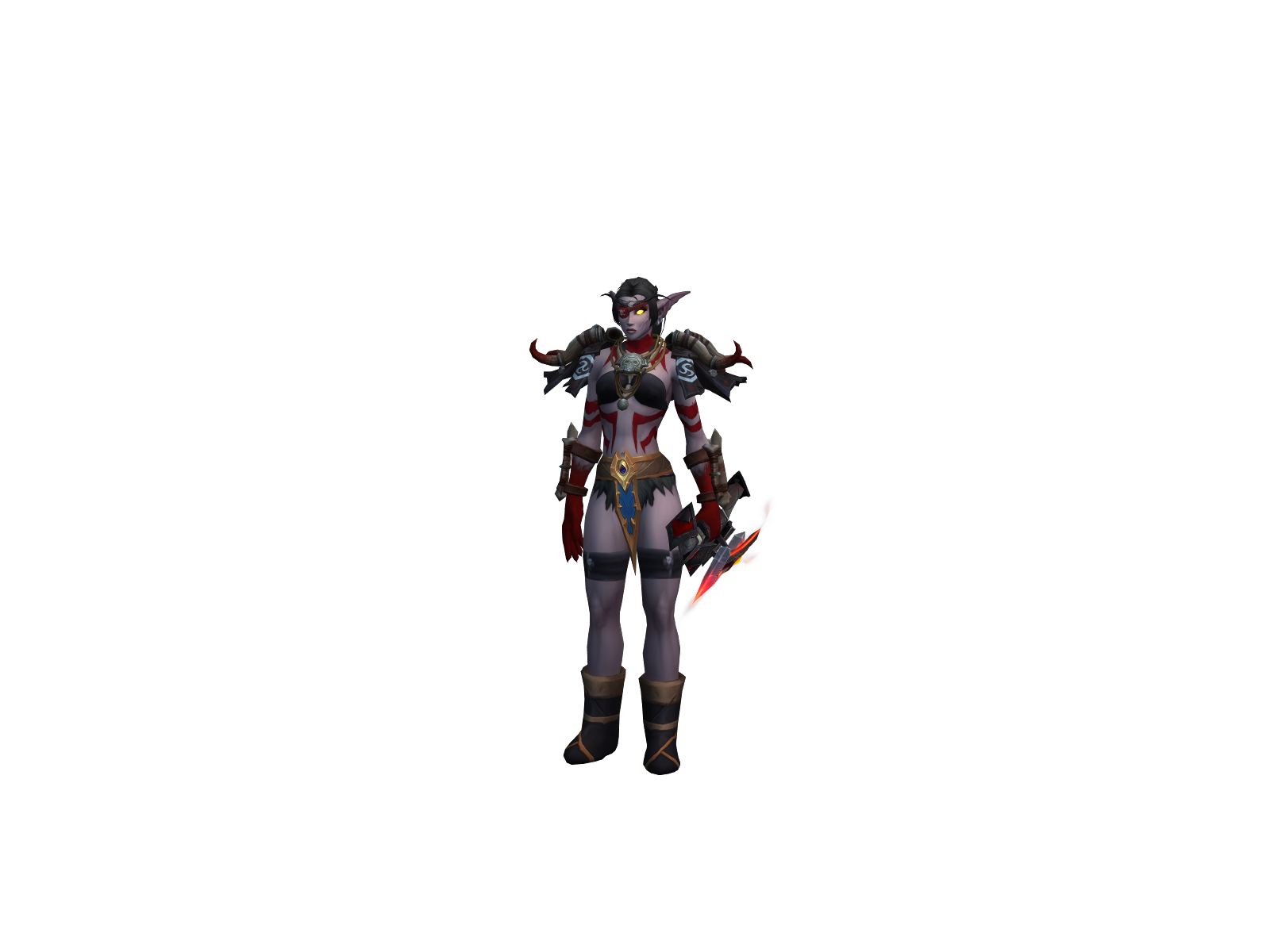 Chakito 3D character render