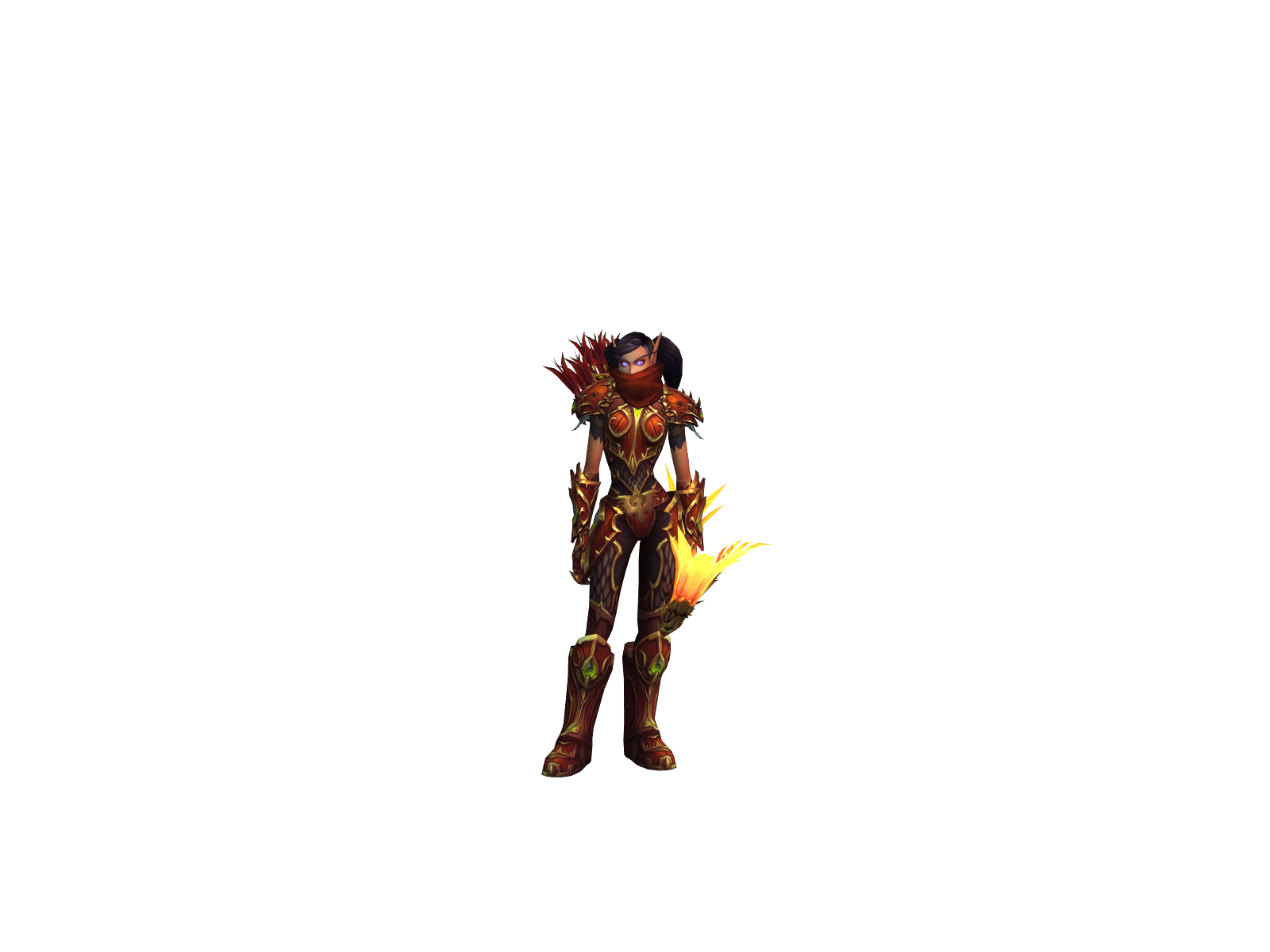 Aki 3D character render