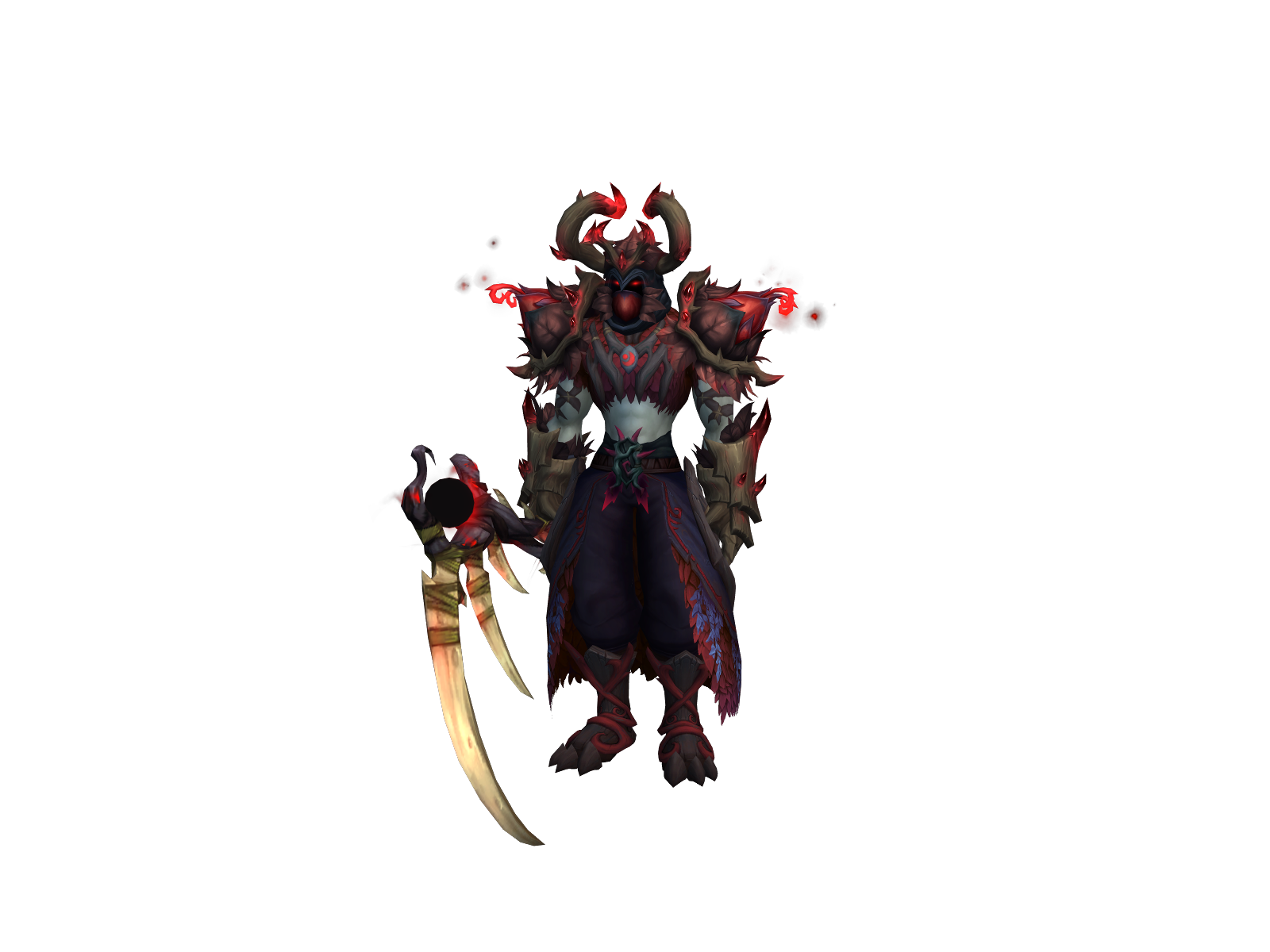Ptitkëbab 3D character render