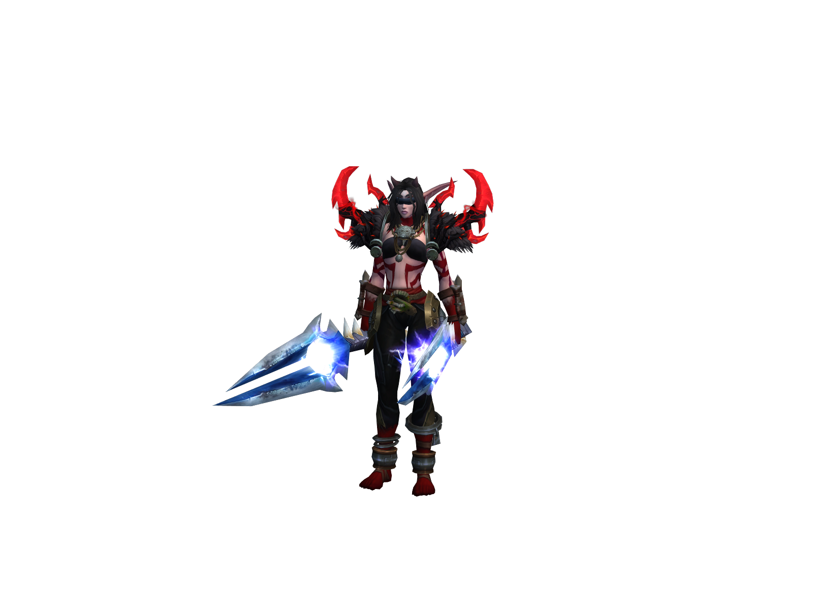 Chåk 3D character render