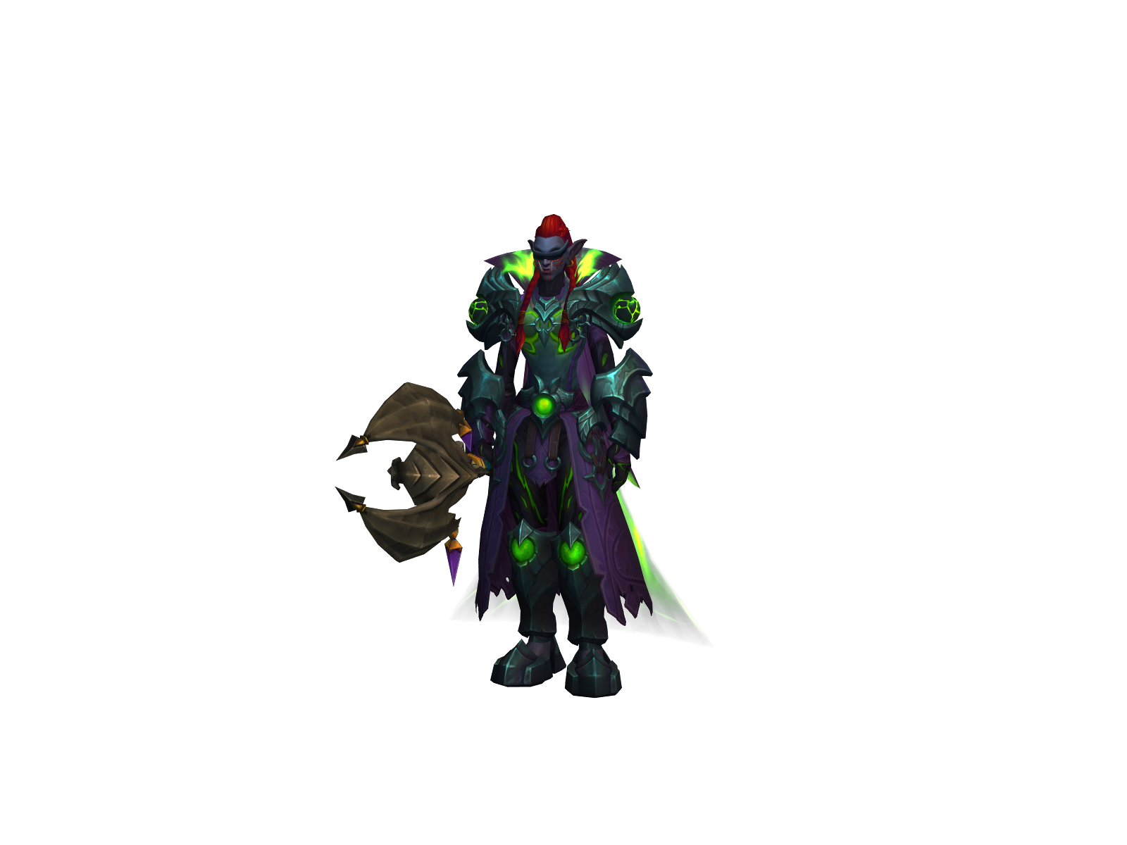 Darkînee 3D character render