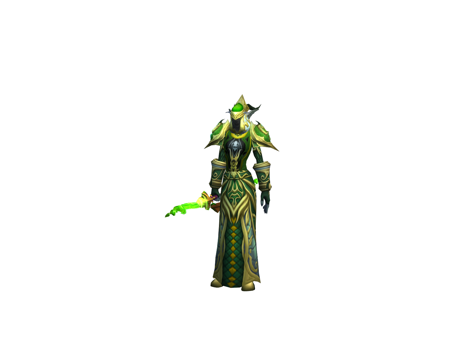 Feral 3D character render