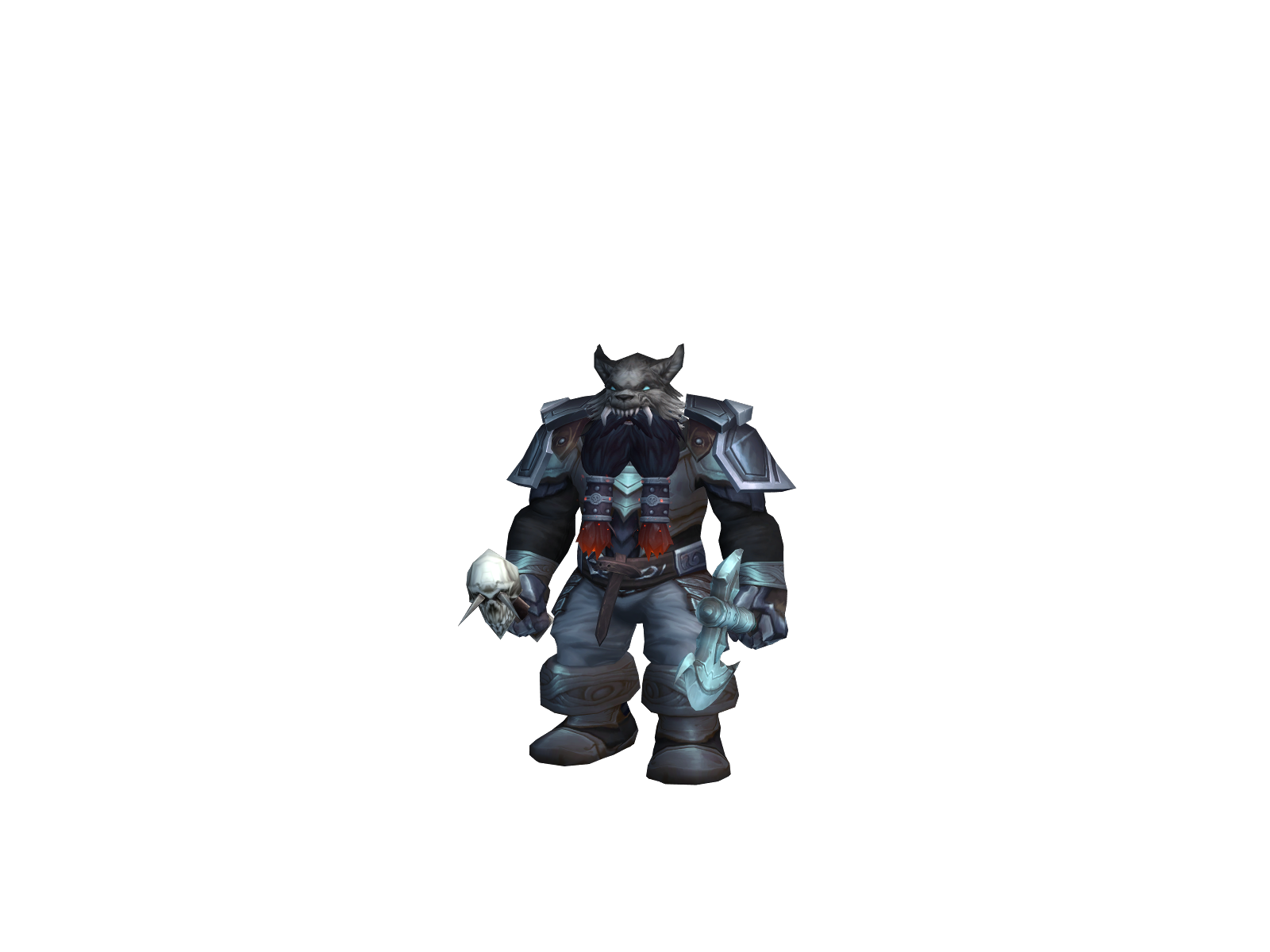 Hiraku 3D character render