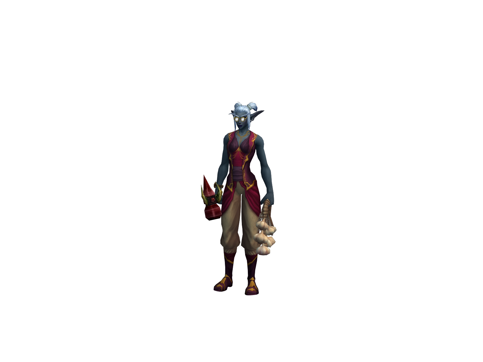 Jolana 3D character render