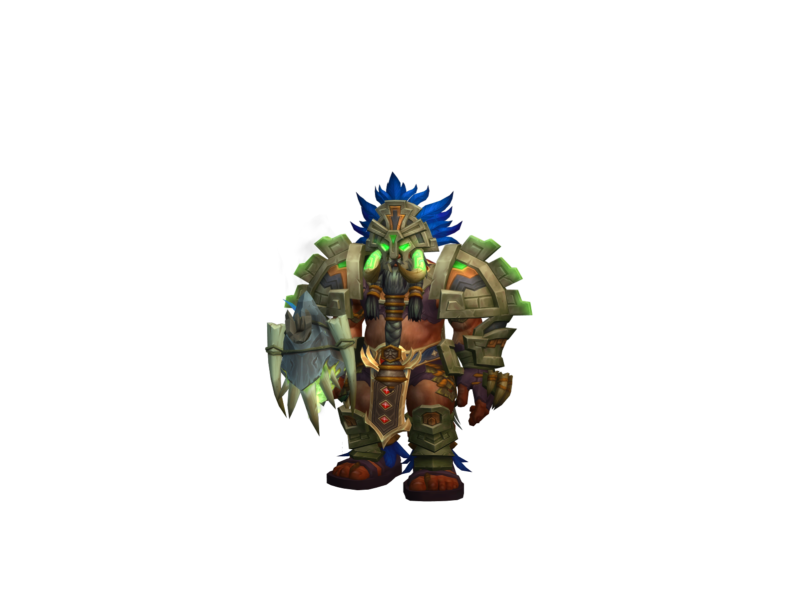 Guimli 3D character render