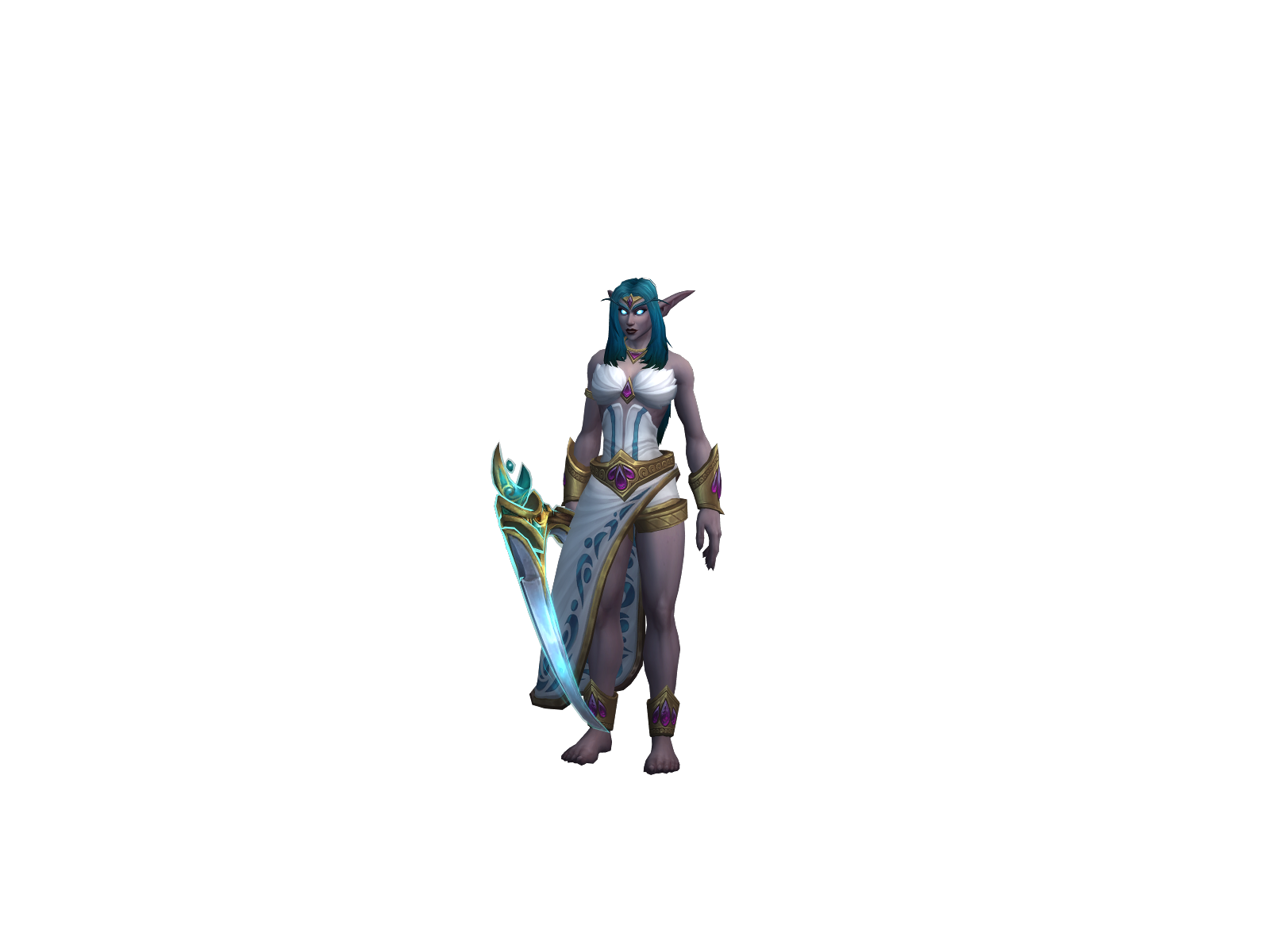 Aldoriâ 3D character render