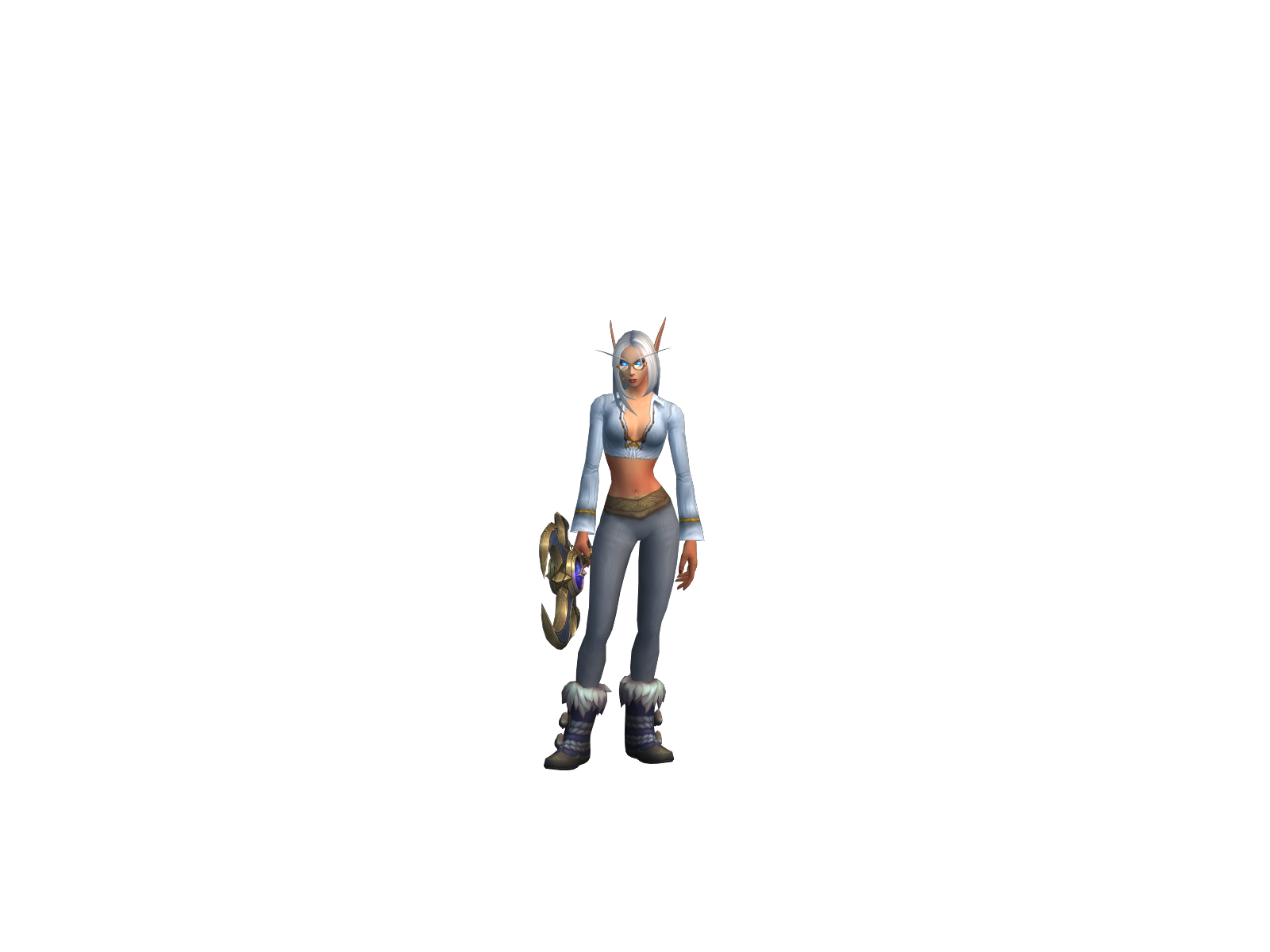 Inäelys 3D character render