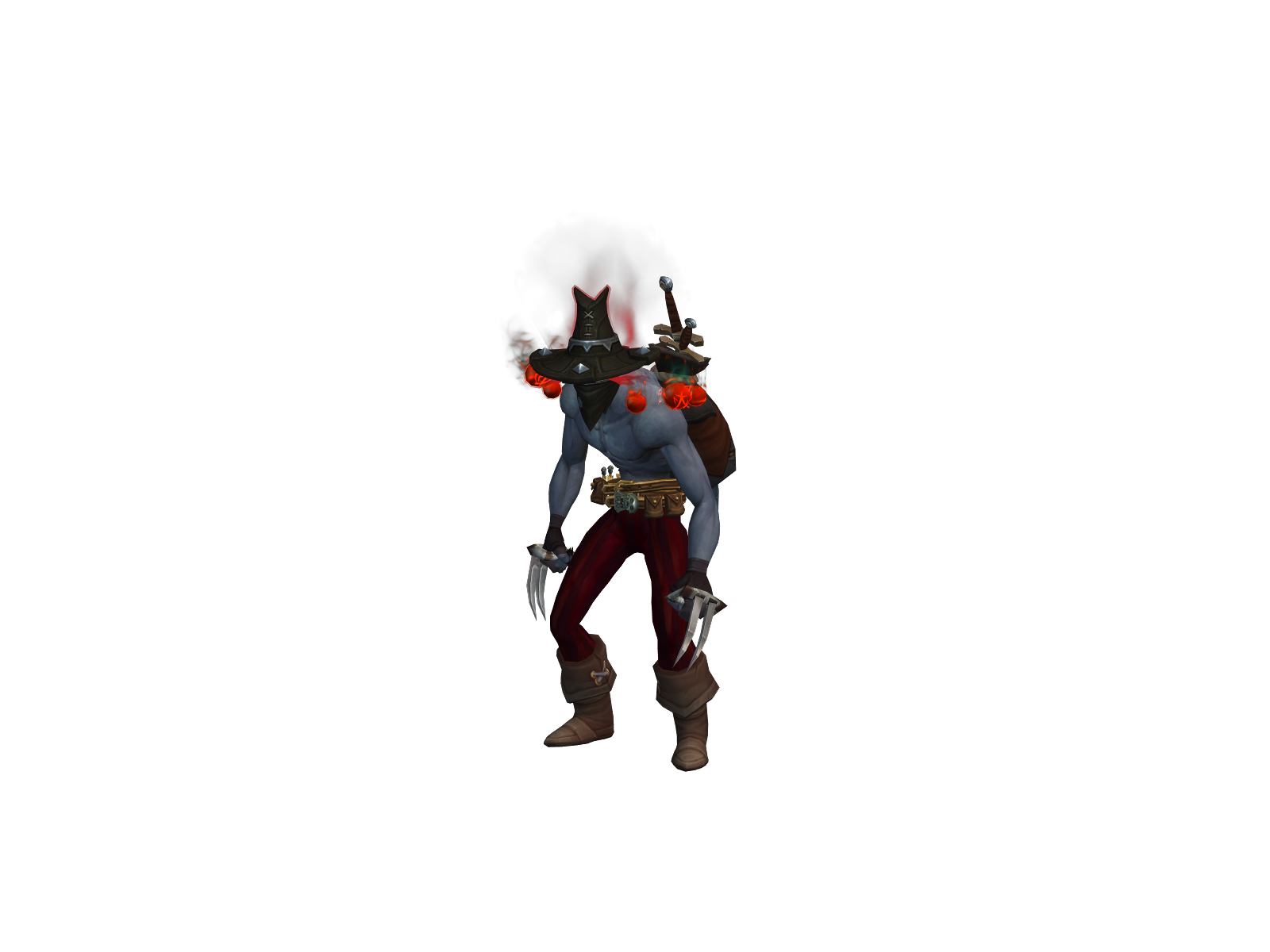 Gheuz 3D character render