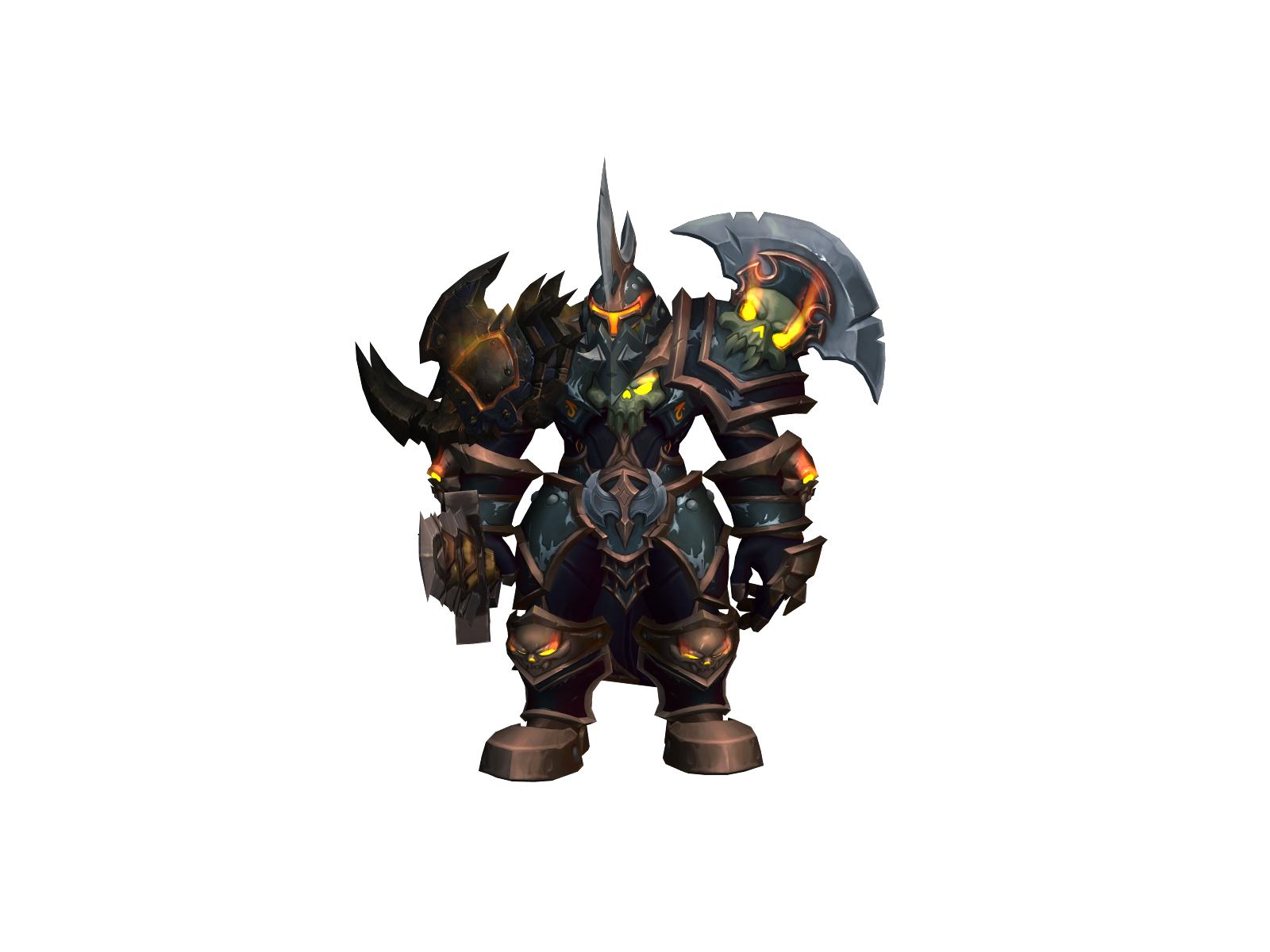 Borbaz 3D character render