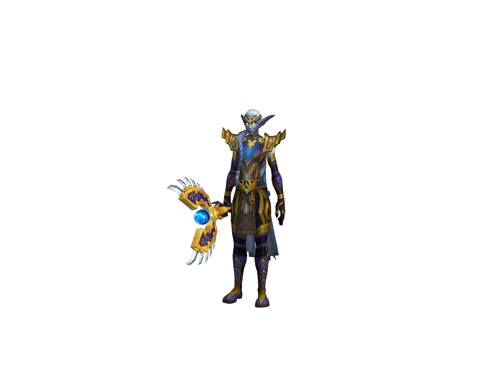Luneth 3D character render