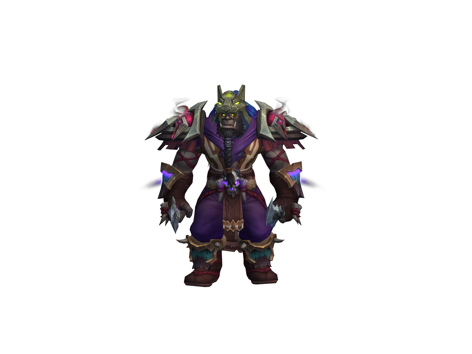 Mhok 3D character render
