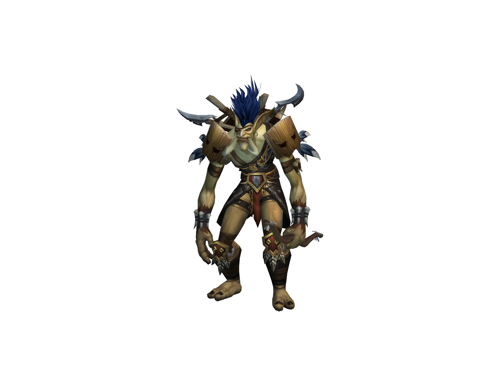 Cuack 3D character render