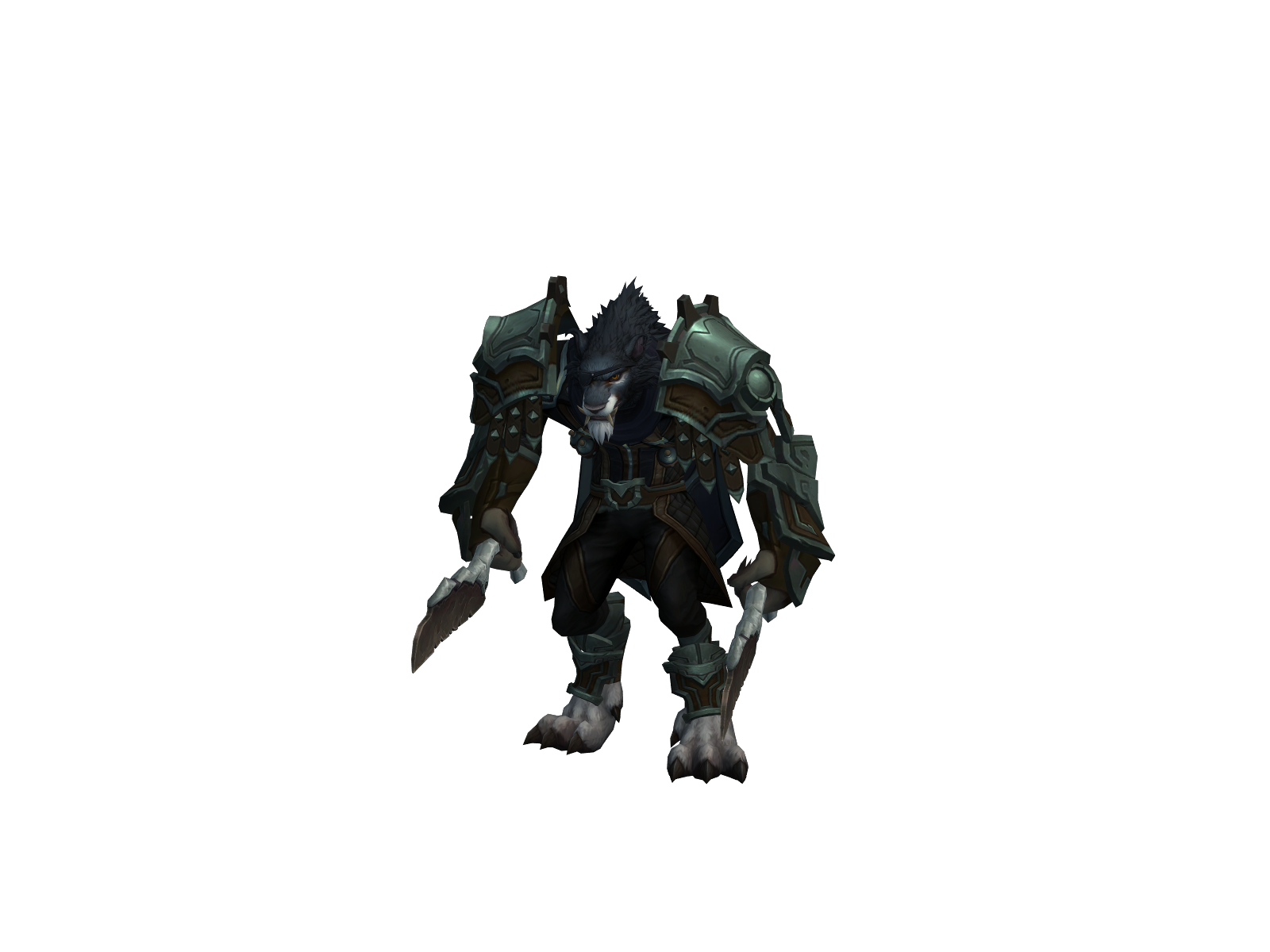 Gujes 3D character render