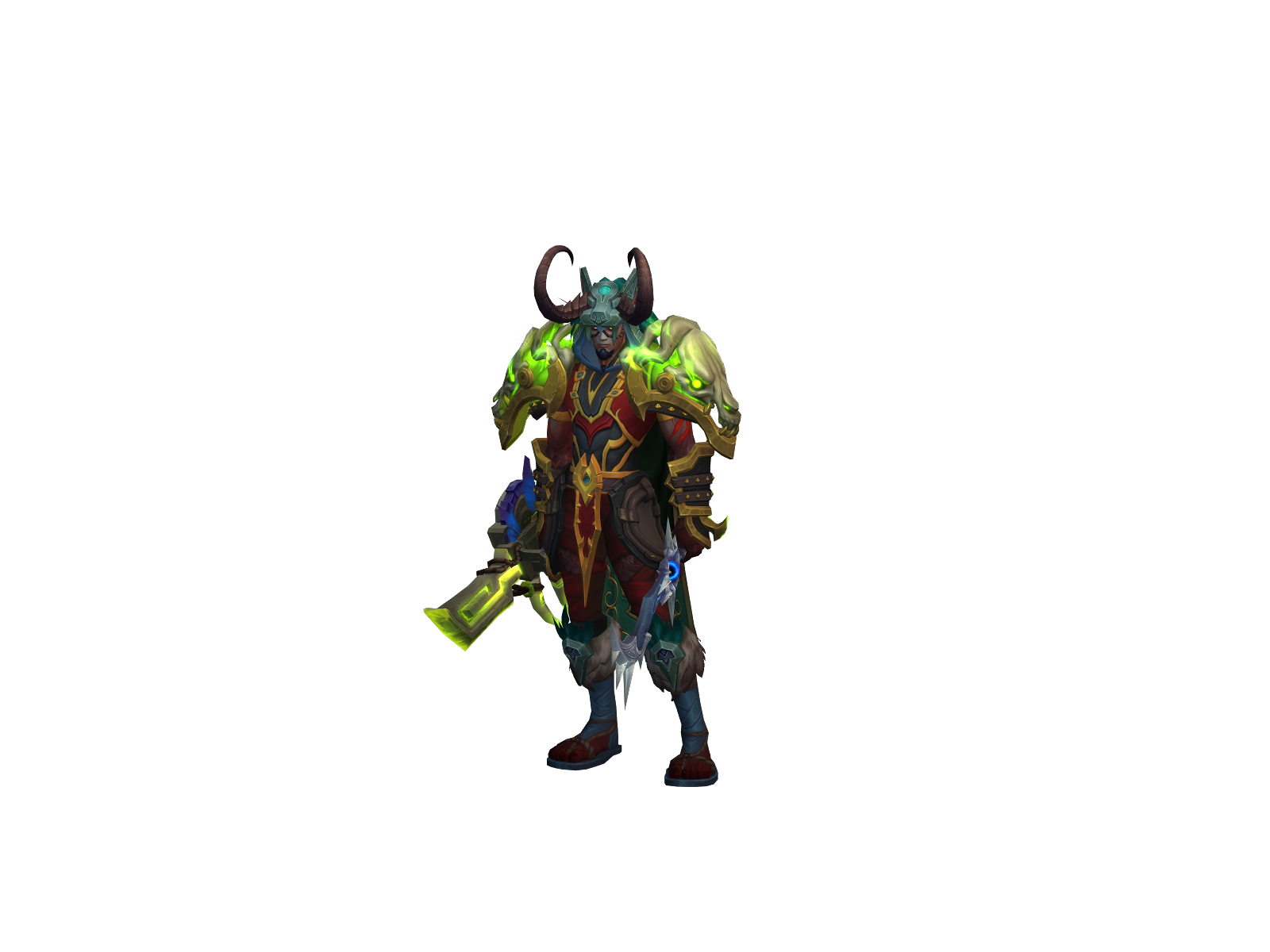 Vyre 3D character render