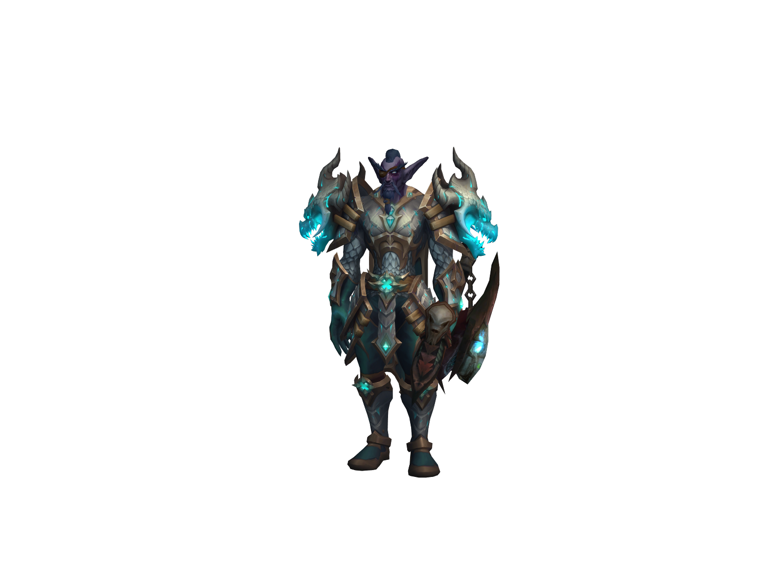 Blacho 3D character render