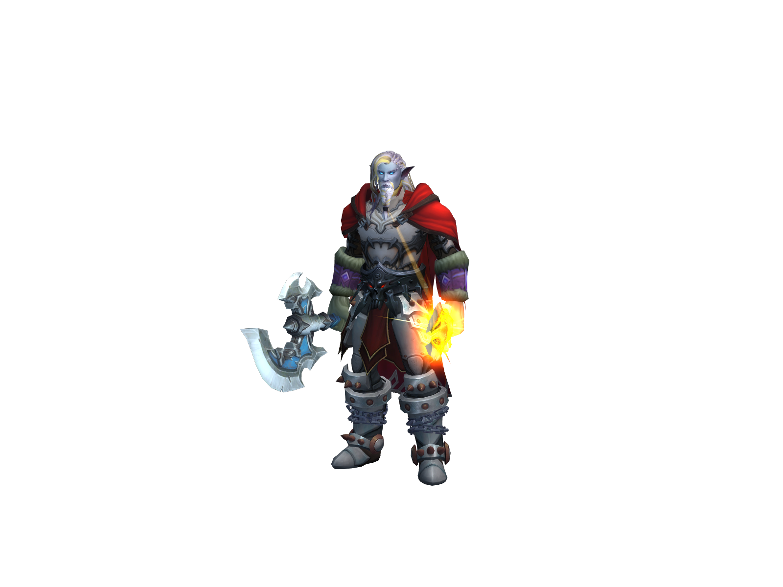 Ferhector 3D character render