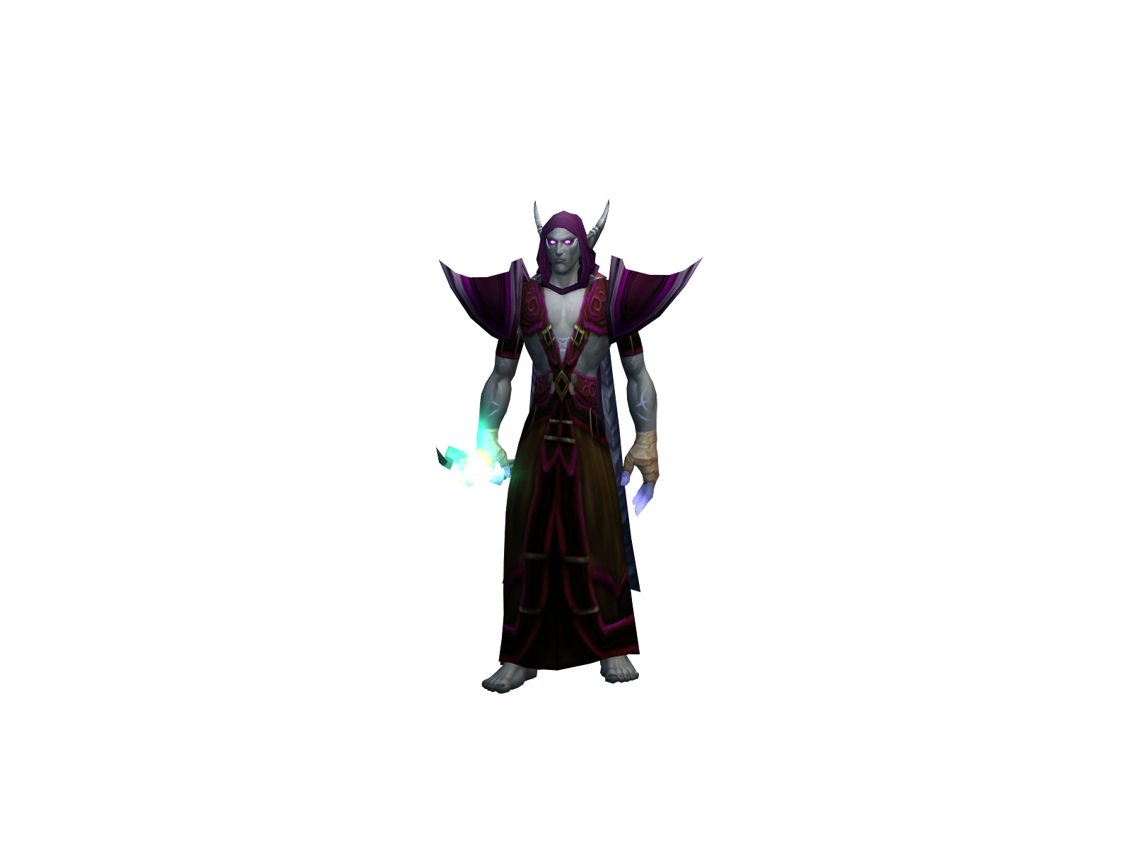 Hawad 3D character render
