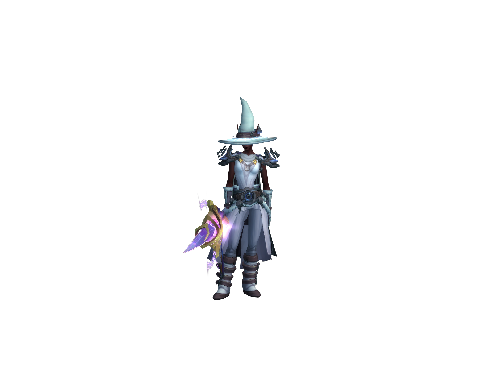 Flowers character render