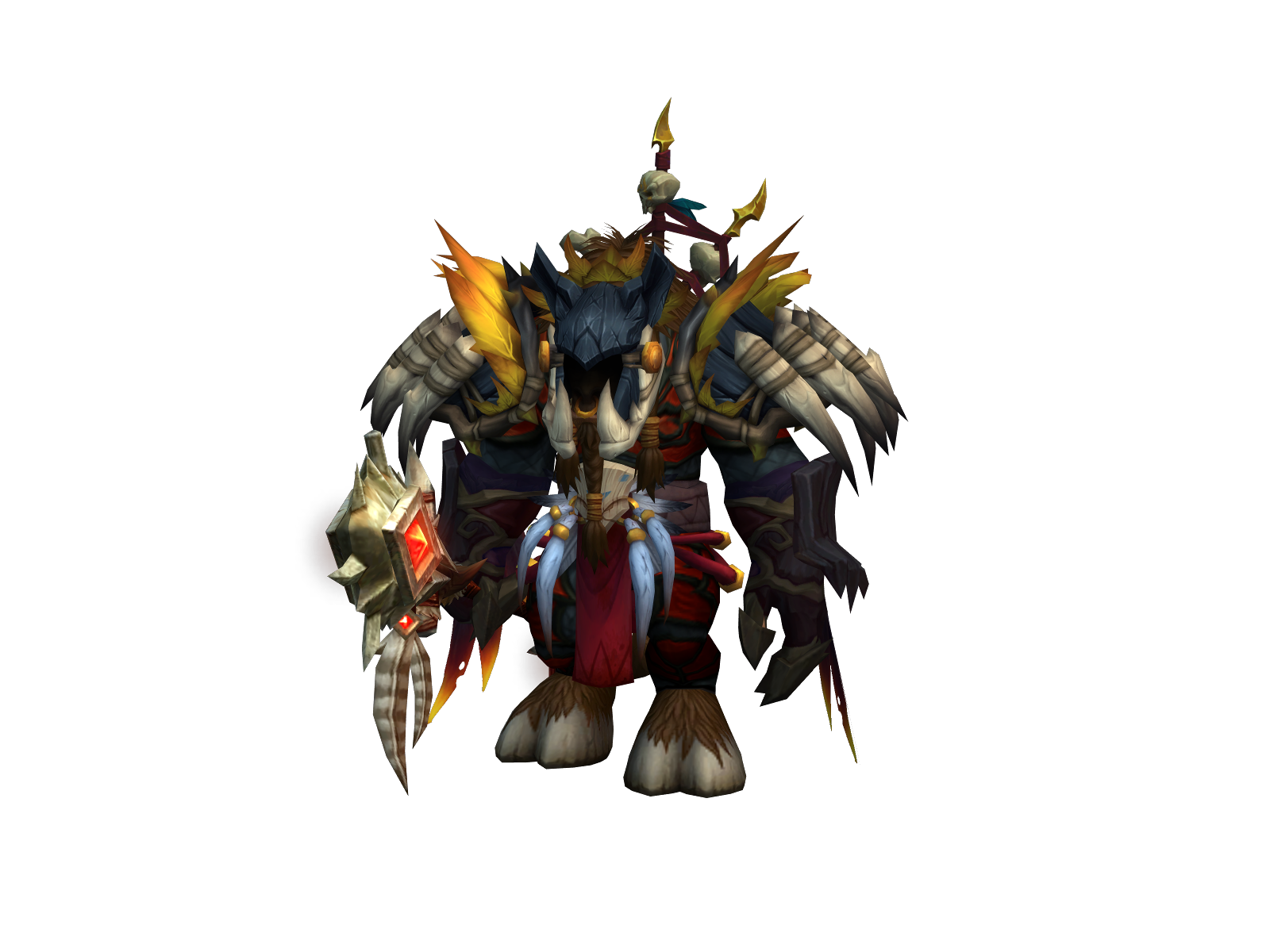 Genetik 3D character render
