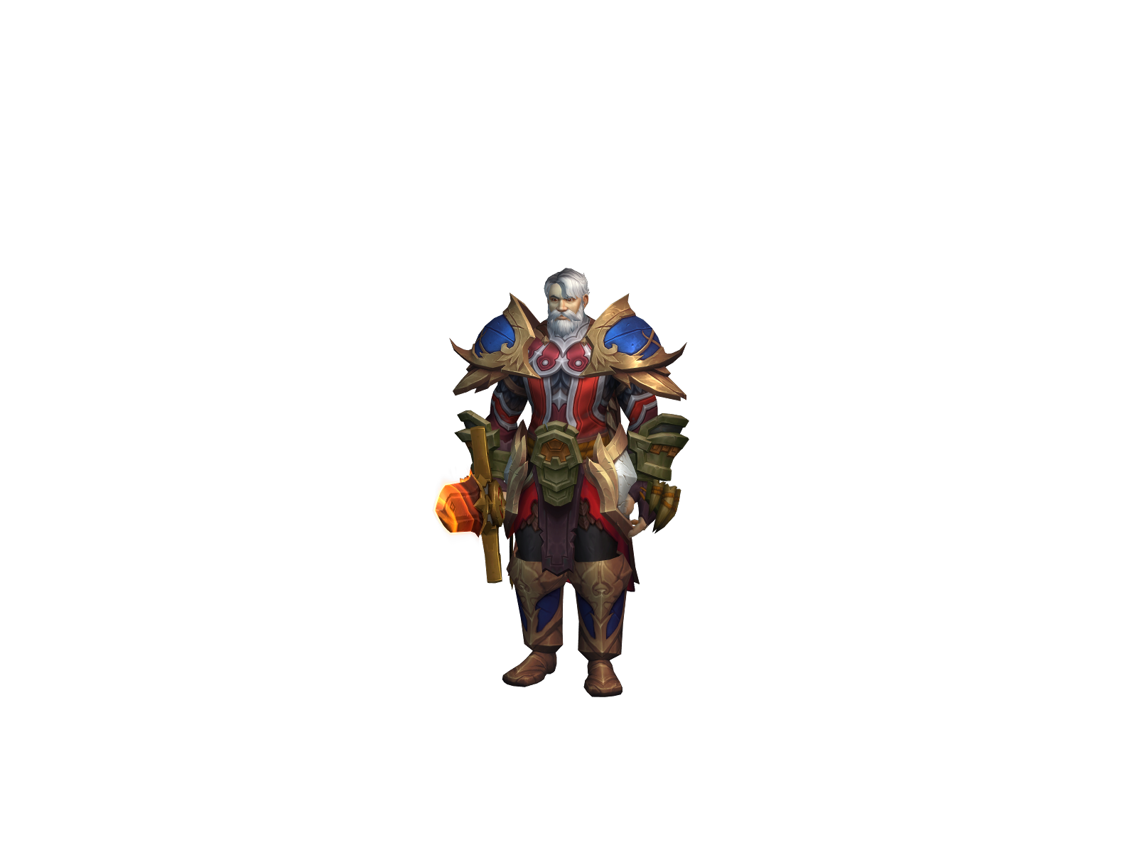 Deussvult 3D character render