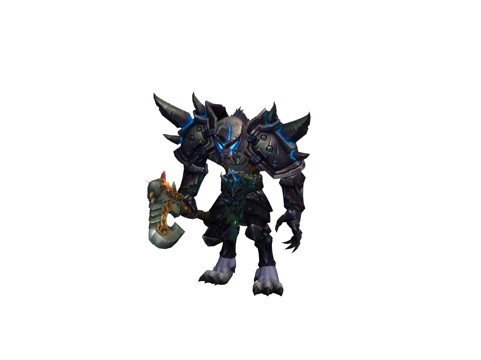 Gorehowl 3D character render