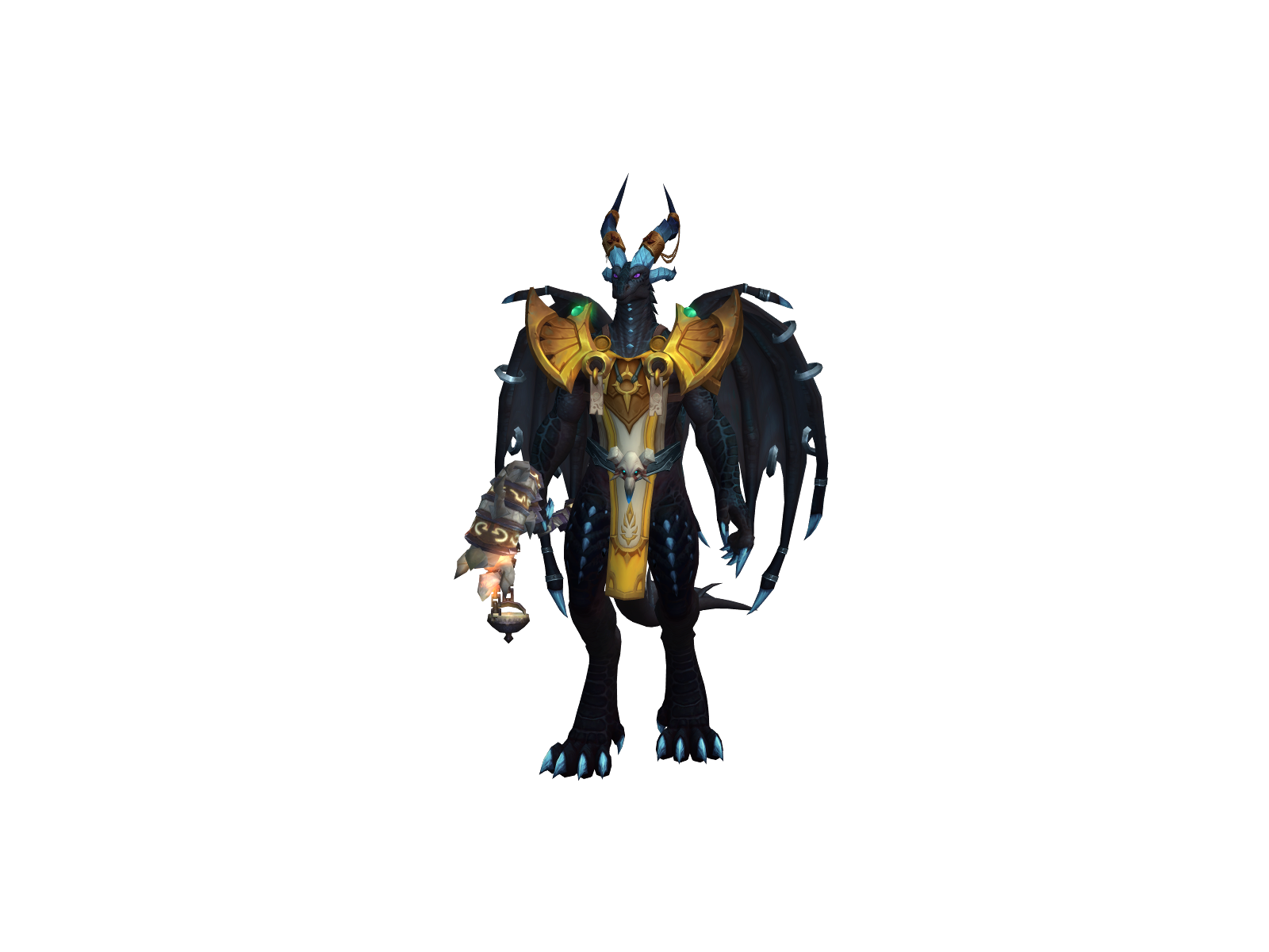 Sargantanaar 3D character render