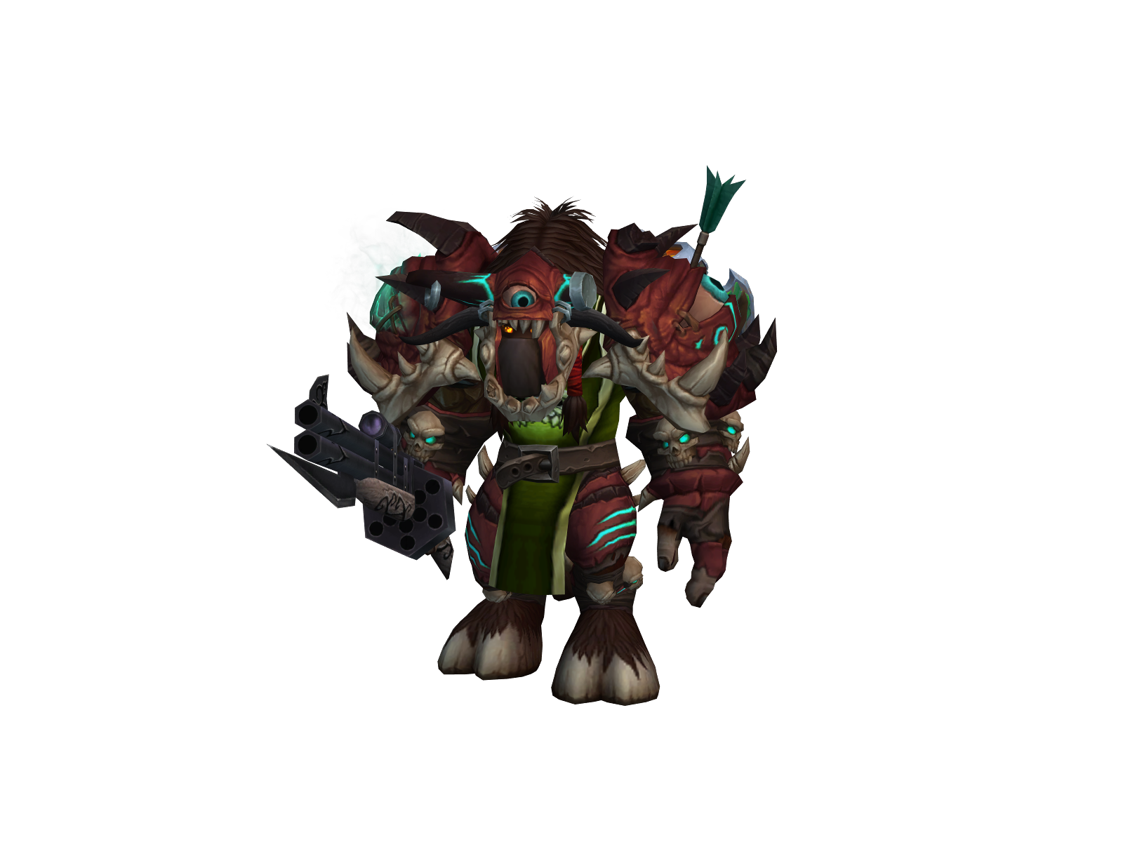 Gilligand 3D character render