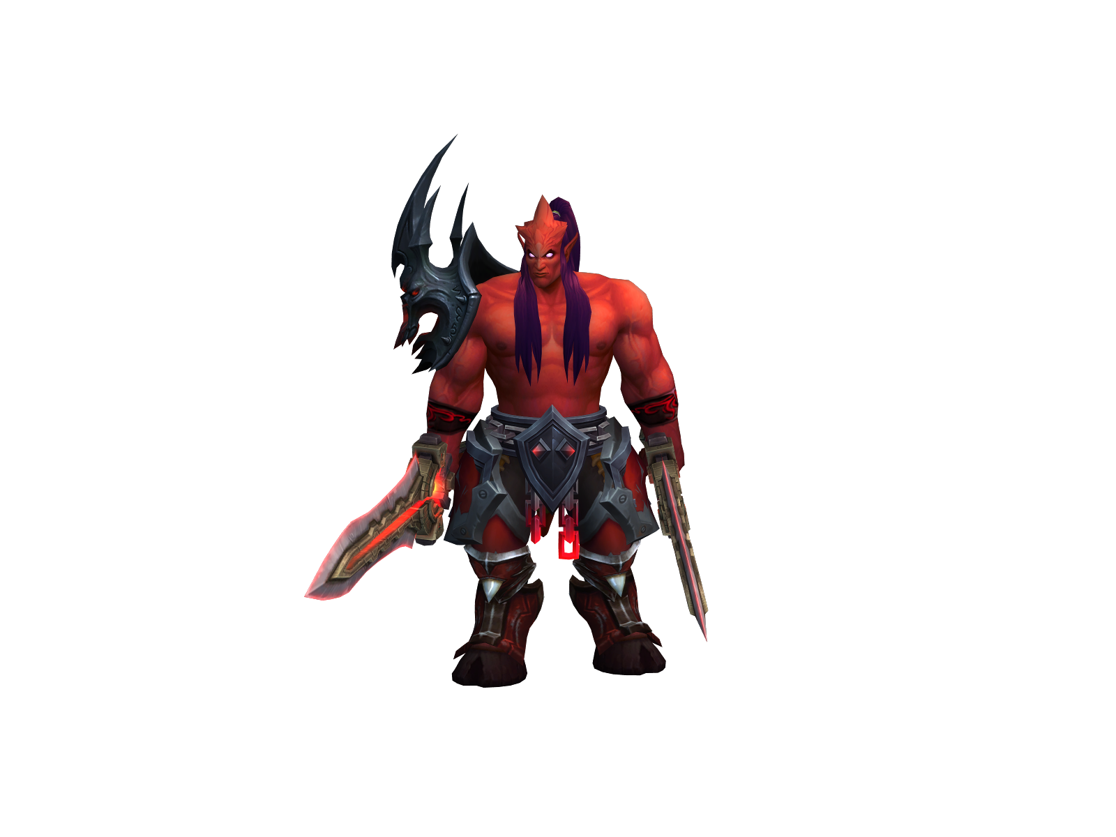 Draemmer 3D character render