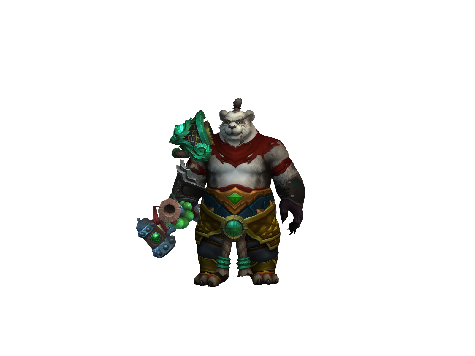 Muggen 3D character render