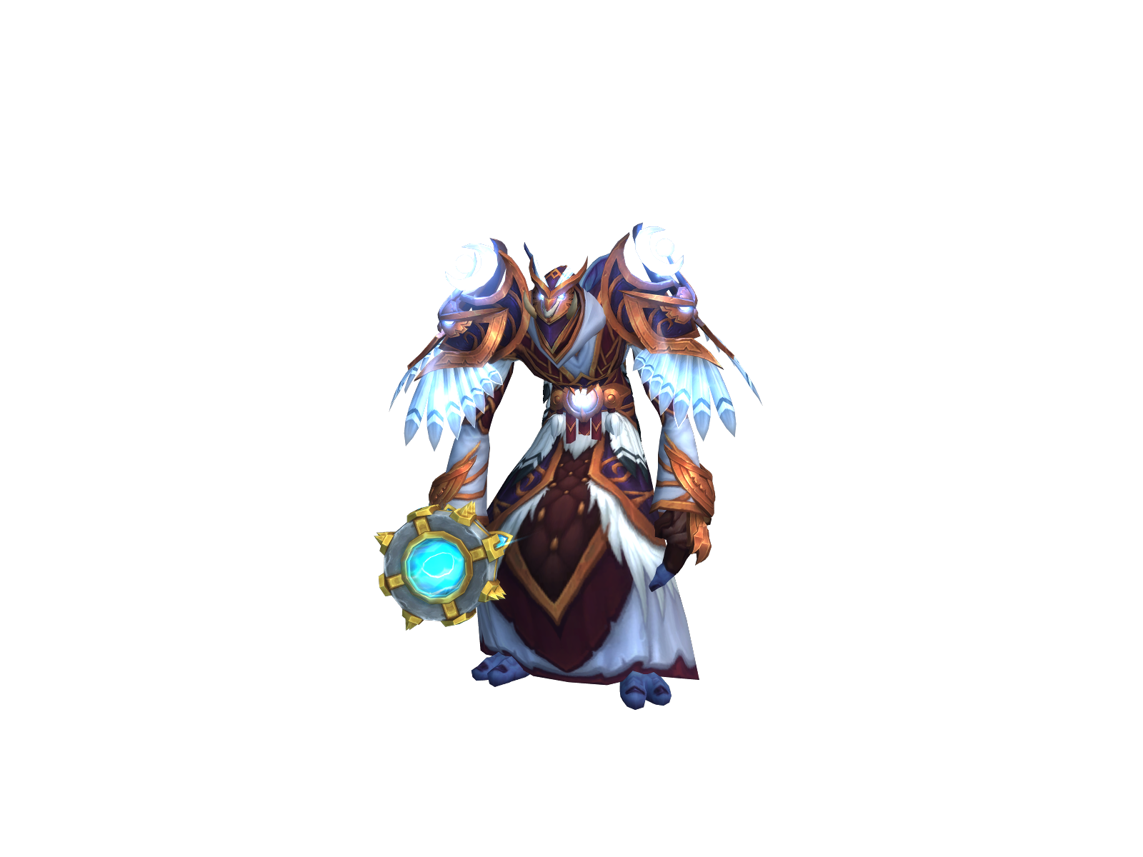 Alakazim 3D character render